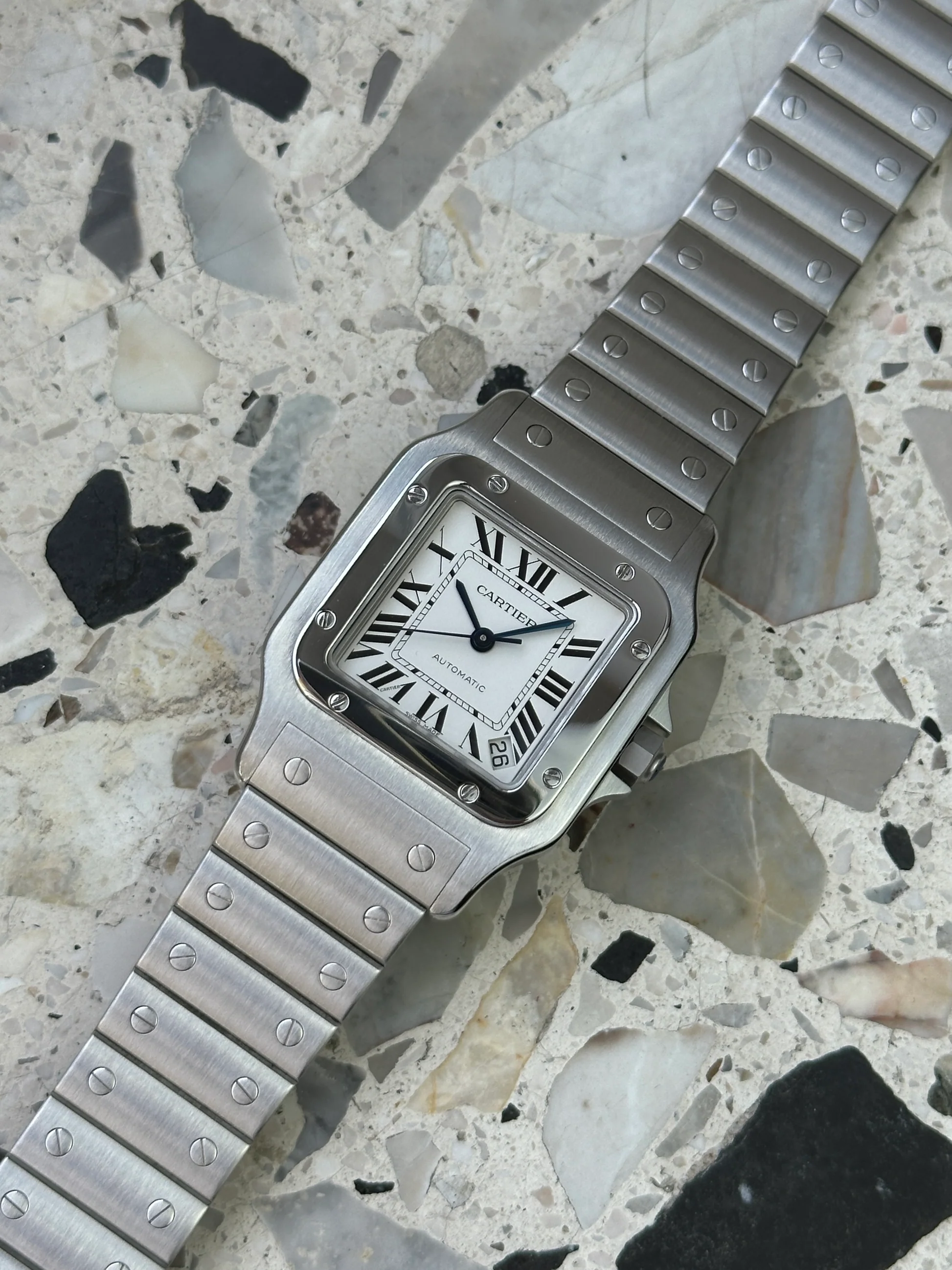 Cartier Santos de Cartier – Ref. W20098D6, Sehr gut – 9/14