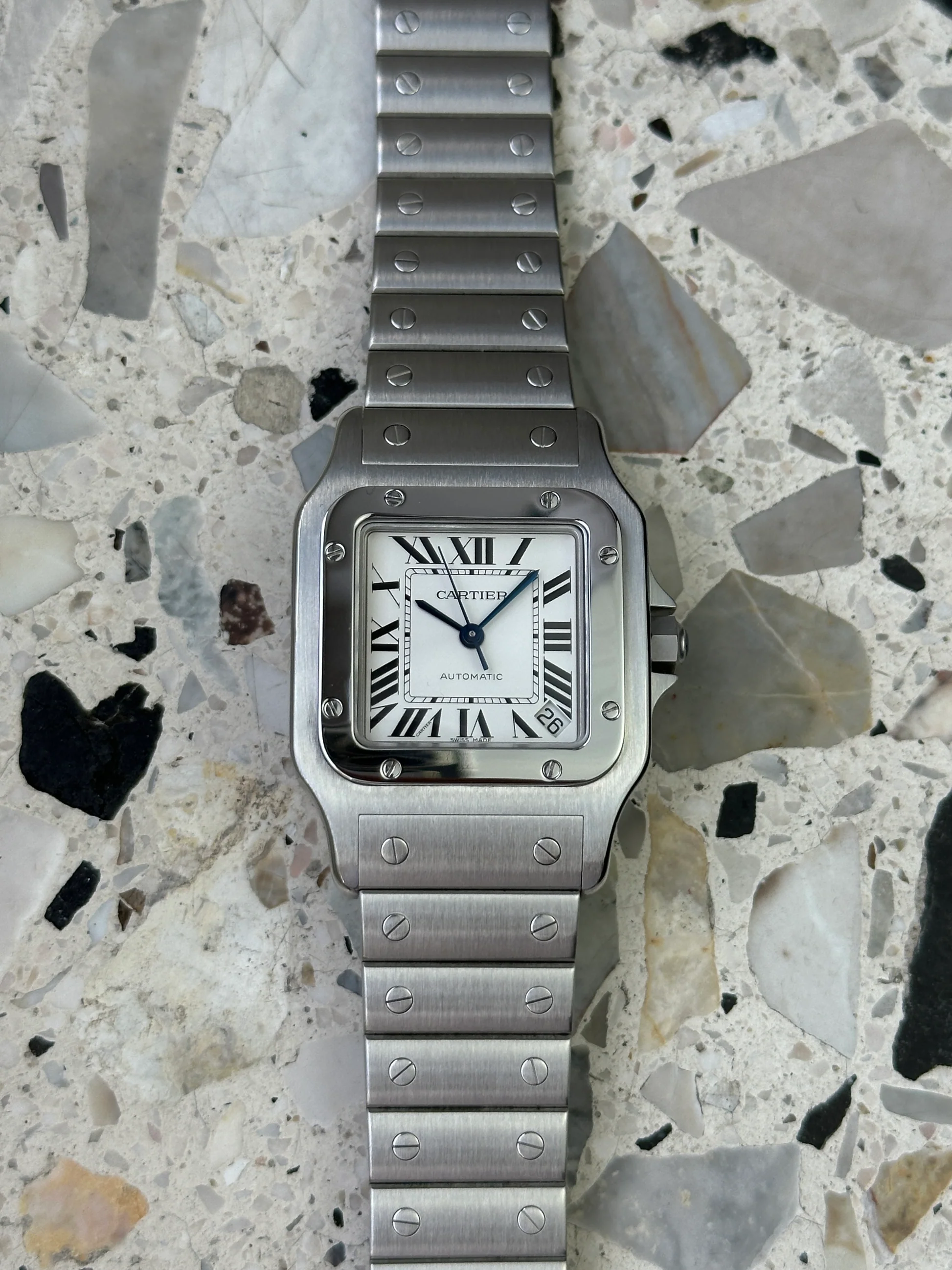 Cartier Santos de Cartier – Ref. W20098D6, Sehr gut – 12/14
