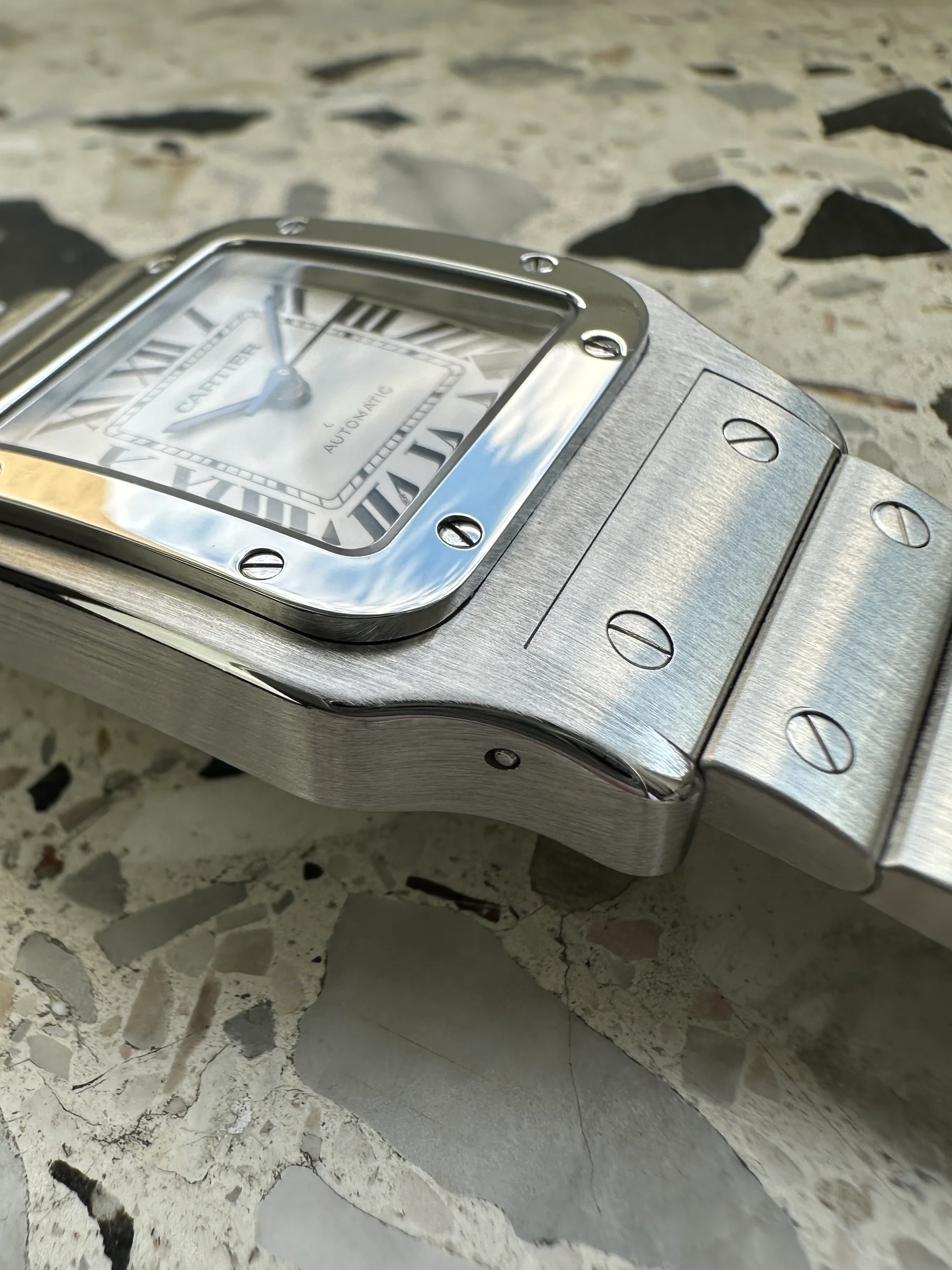 Cartier Santos de Cartier – Ref. W20098D6, Sehr gut – 13/14