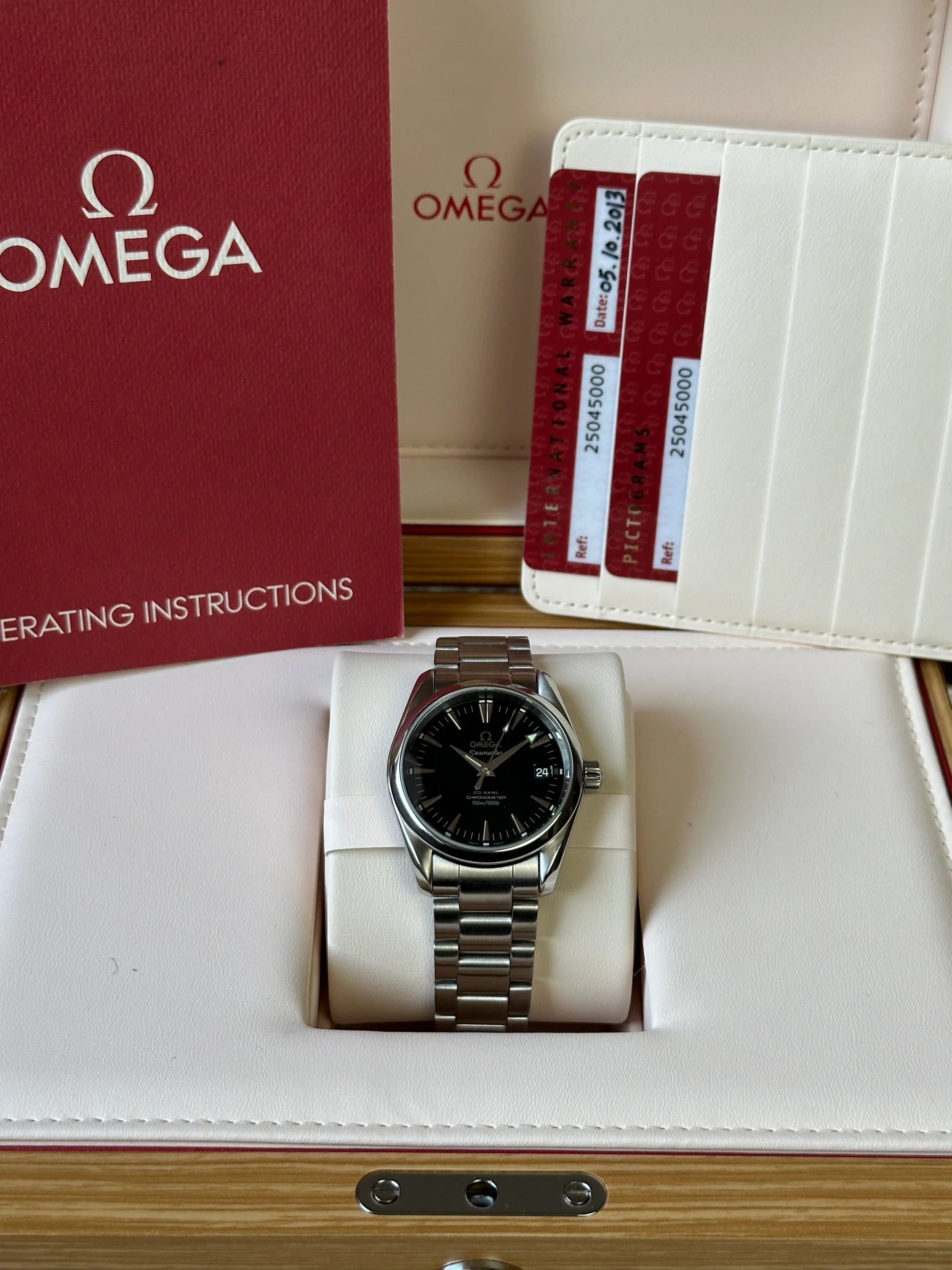 Omega Aqua Terra – Ref. 2504.50.00, Sehr gut – 10/14