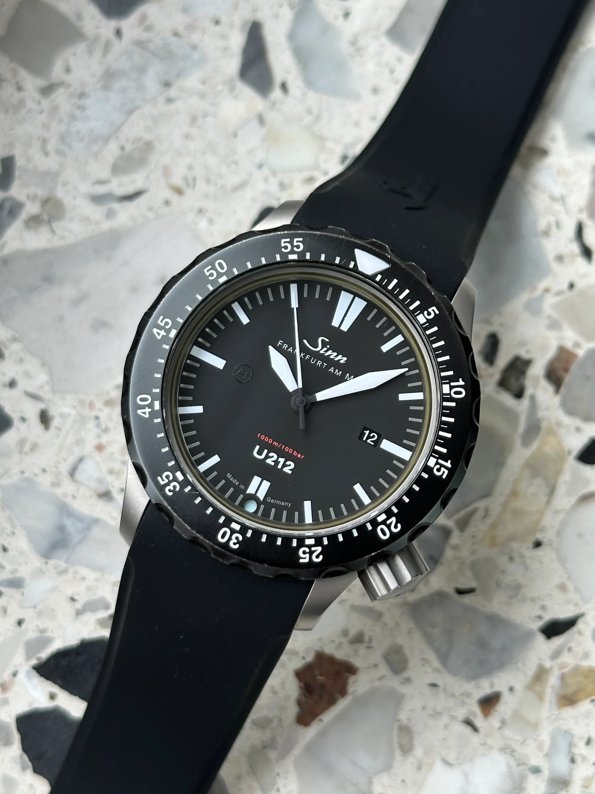 Sinn U212 (Serviced & Full Set) Limitiert auf 212 – Ref. U212, Gut