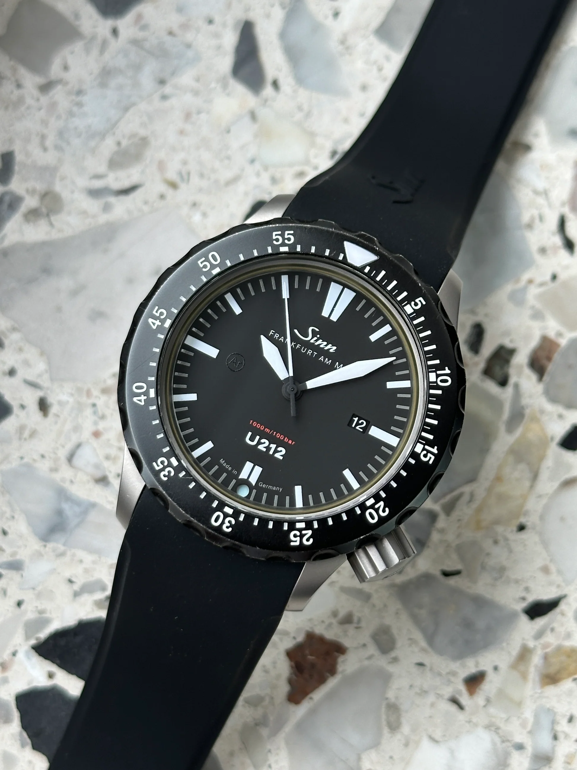Sinn U212 (Serviced & Full Set) Limitiert auf 212 – Ref. U212, Gut – 1/14