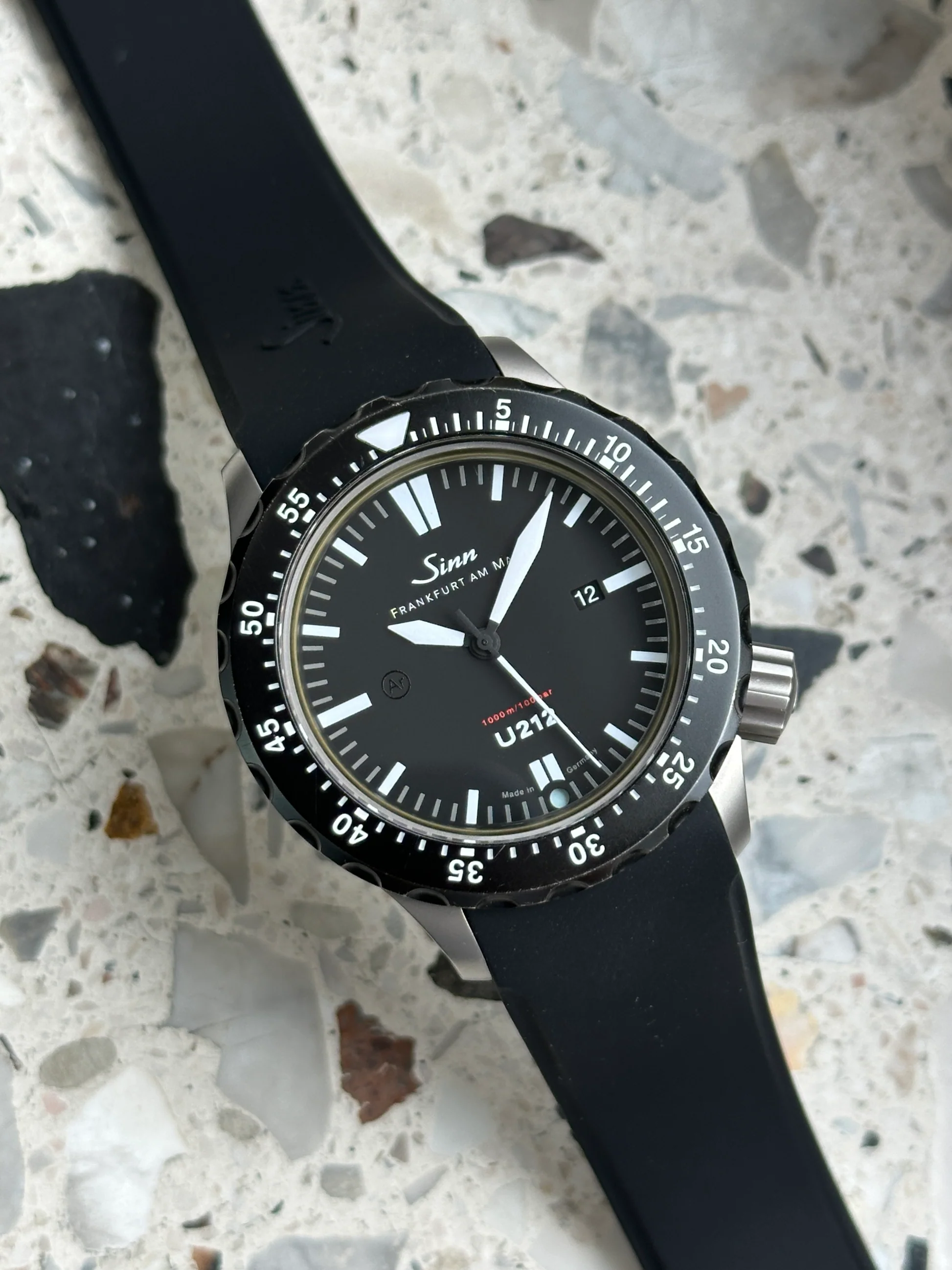 Sinn U212 (Serviced & Full Set) Limitiert auf 212 – Ref. U212, Gut – 12/14