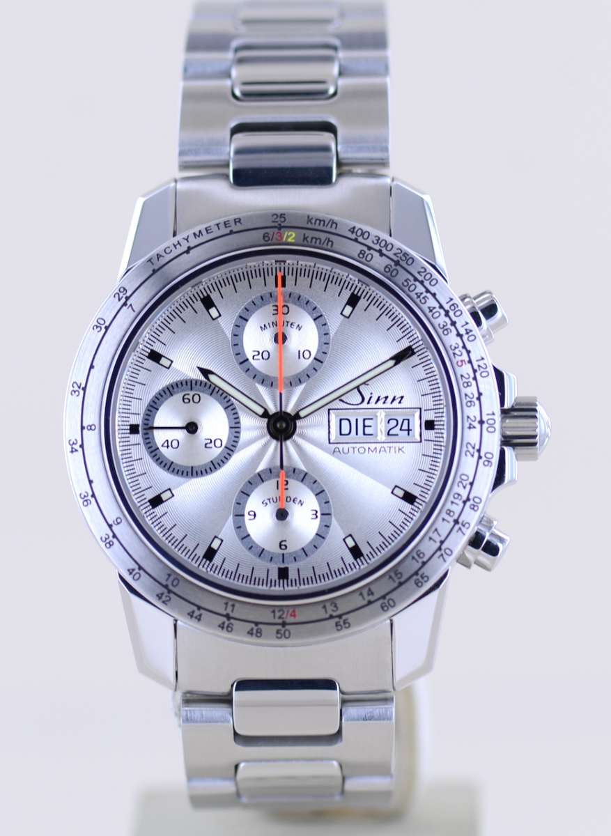 Sinn Day-Date Chronograph – Ref. 303.041, Sehr gut – 3/4