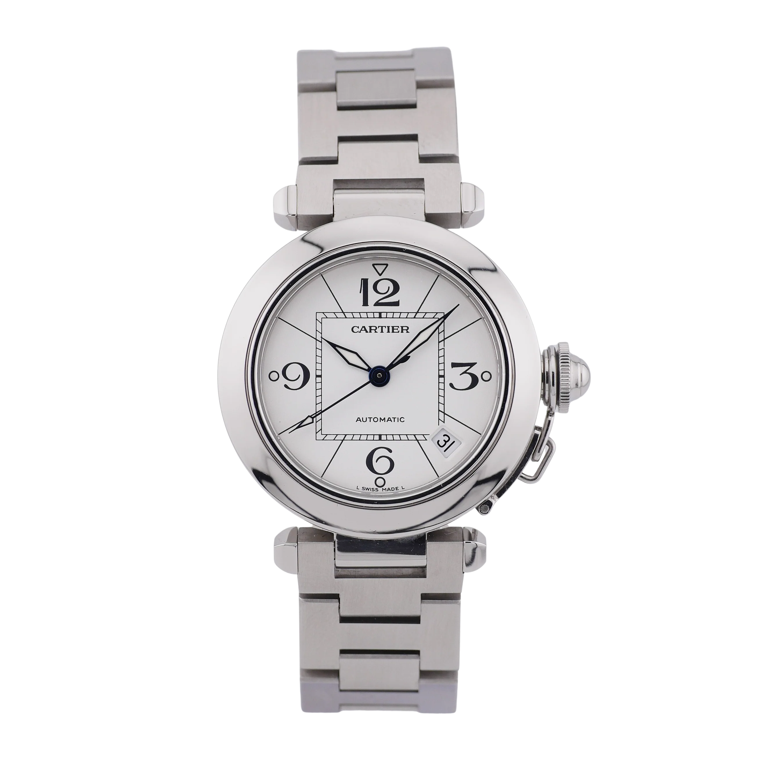 Cartier Pasha – Ref. W31074M7, Sehr gut – 1/8