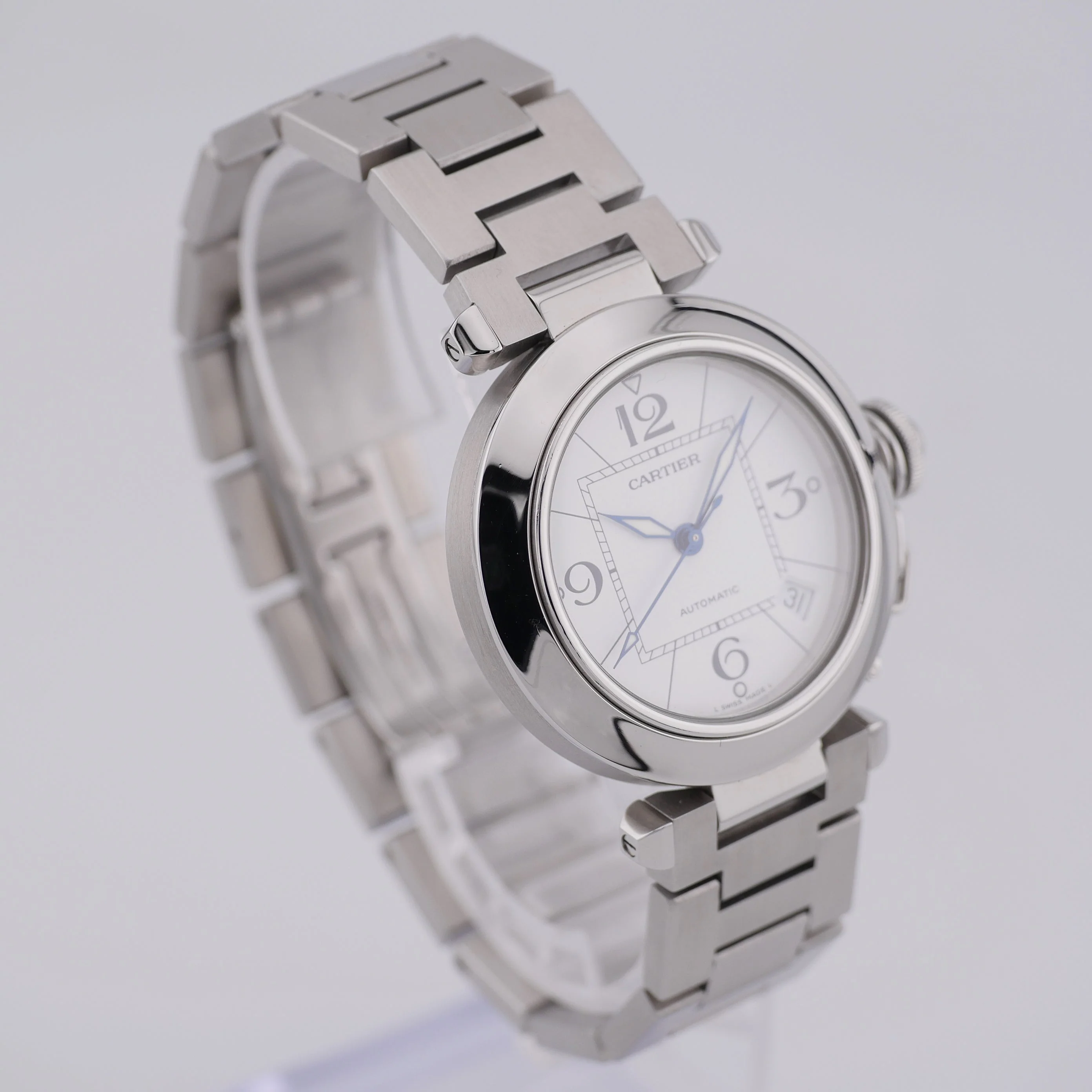 Cartier Pasha – Ref. W31074M7, Sehr gut – 6/8