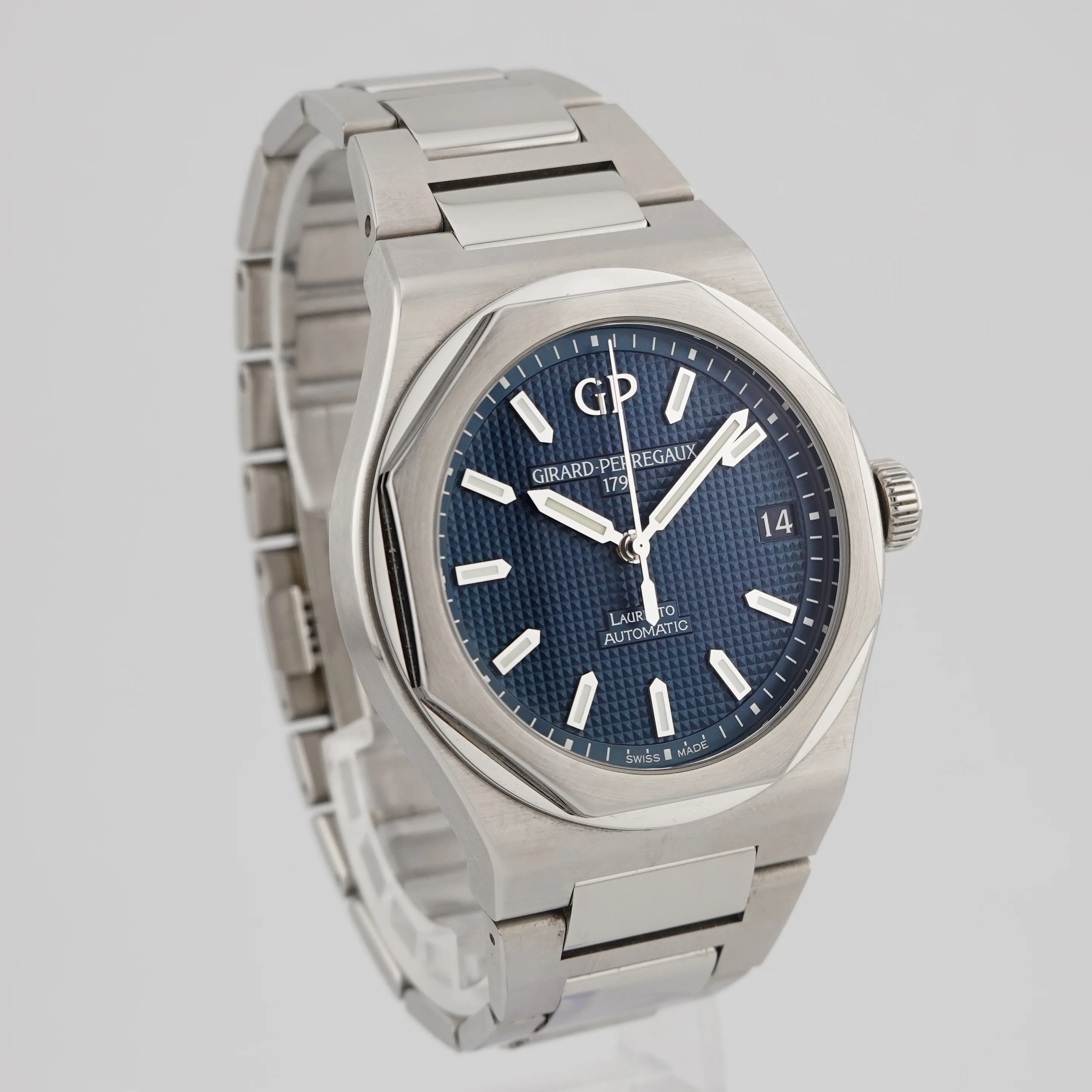 Girard Perregaux Laureato – Ref. 81010-11-431-11A, Sehr gut – 5/8