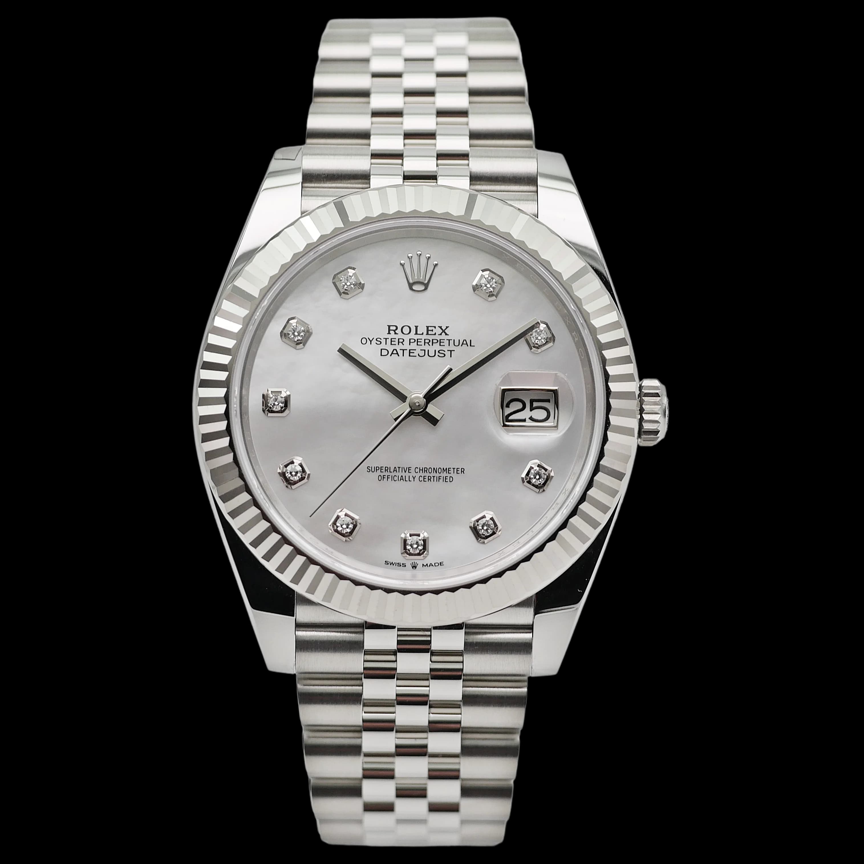 Rolex Datejust 41 – Ref. 126334, Wie neu