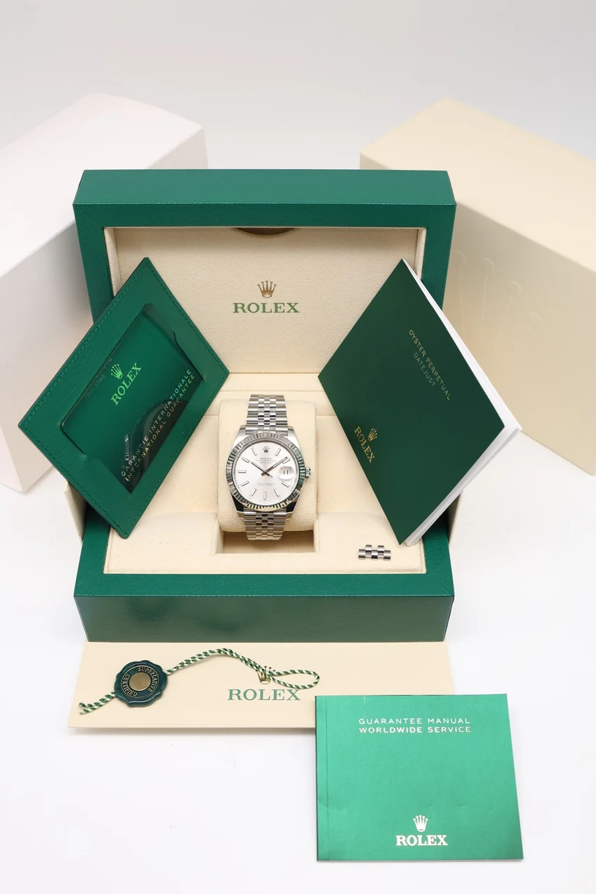 Rolex Datejust 41 – Ref. 126334, Sehr gut – 9/10