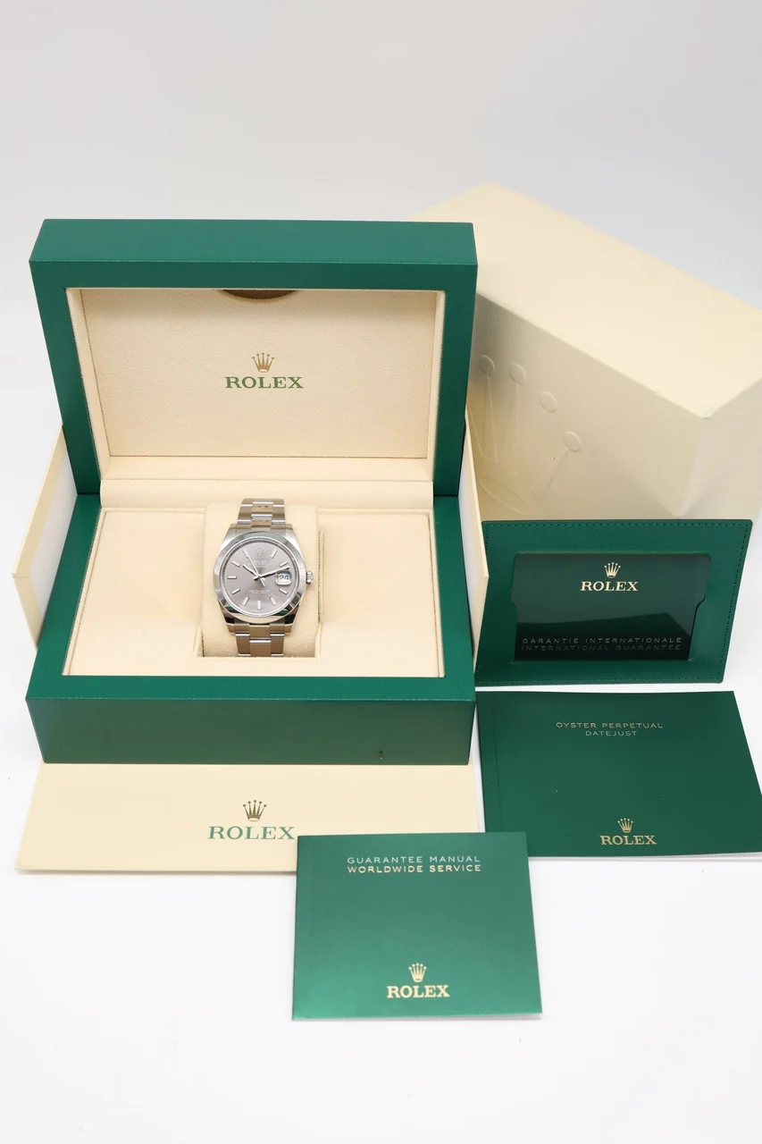 Rolex Datejust 41 – Ref. 126300, Sehr gut – 9/10