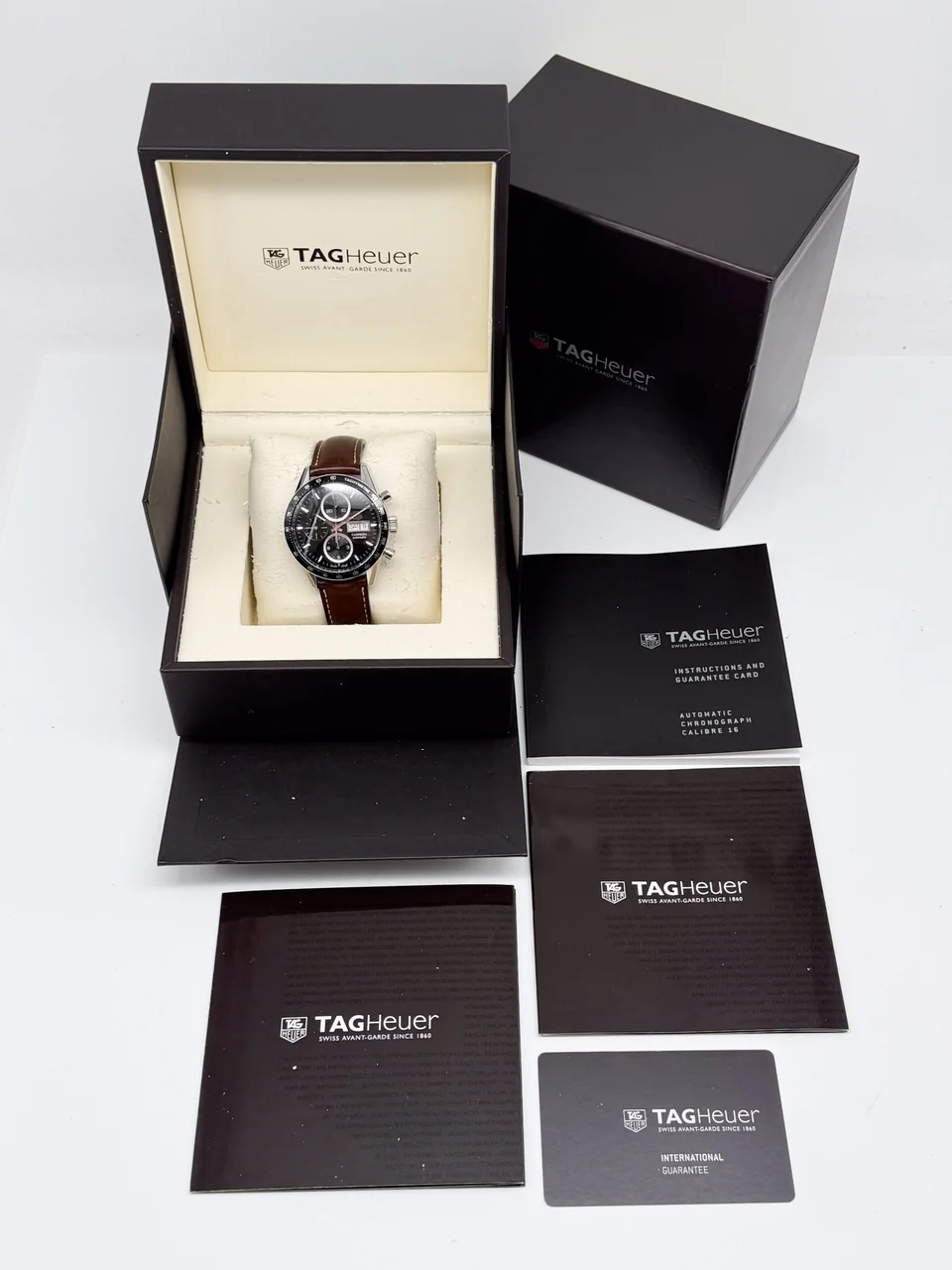 TAG Heuer Carrera – Ref. CV201AG, Sehr gut – 10/10