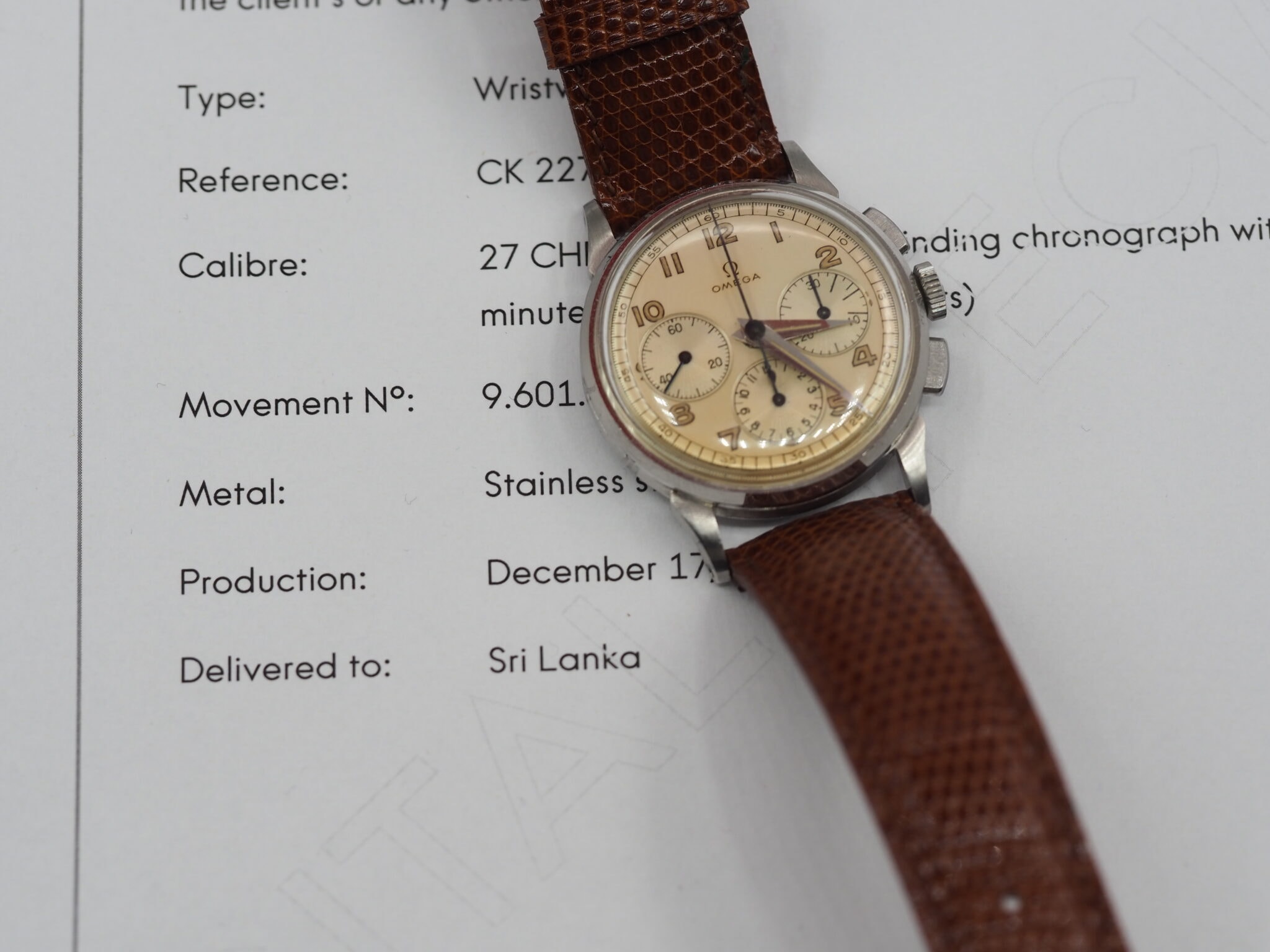 Omega Vintage – Ref. CK 2277-1, Gut – 5/20