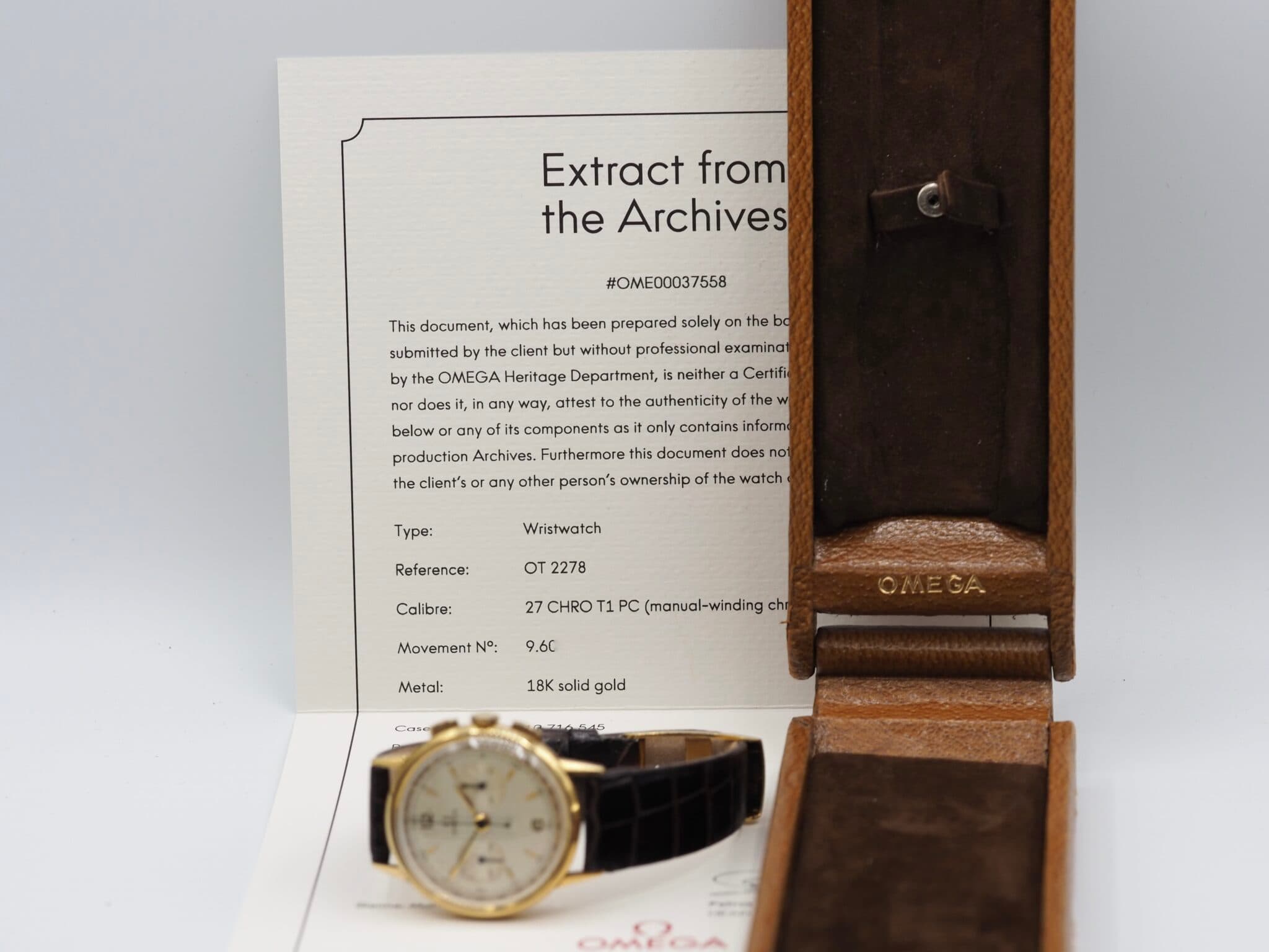 Omega Vintage – Ref. OT 2278, good – Image 2/18