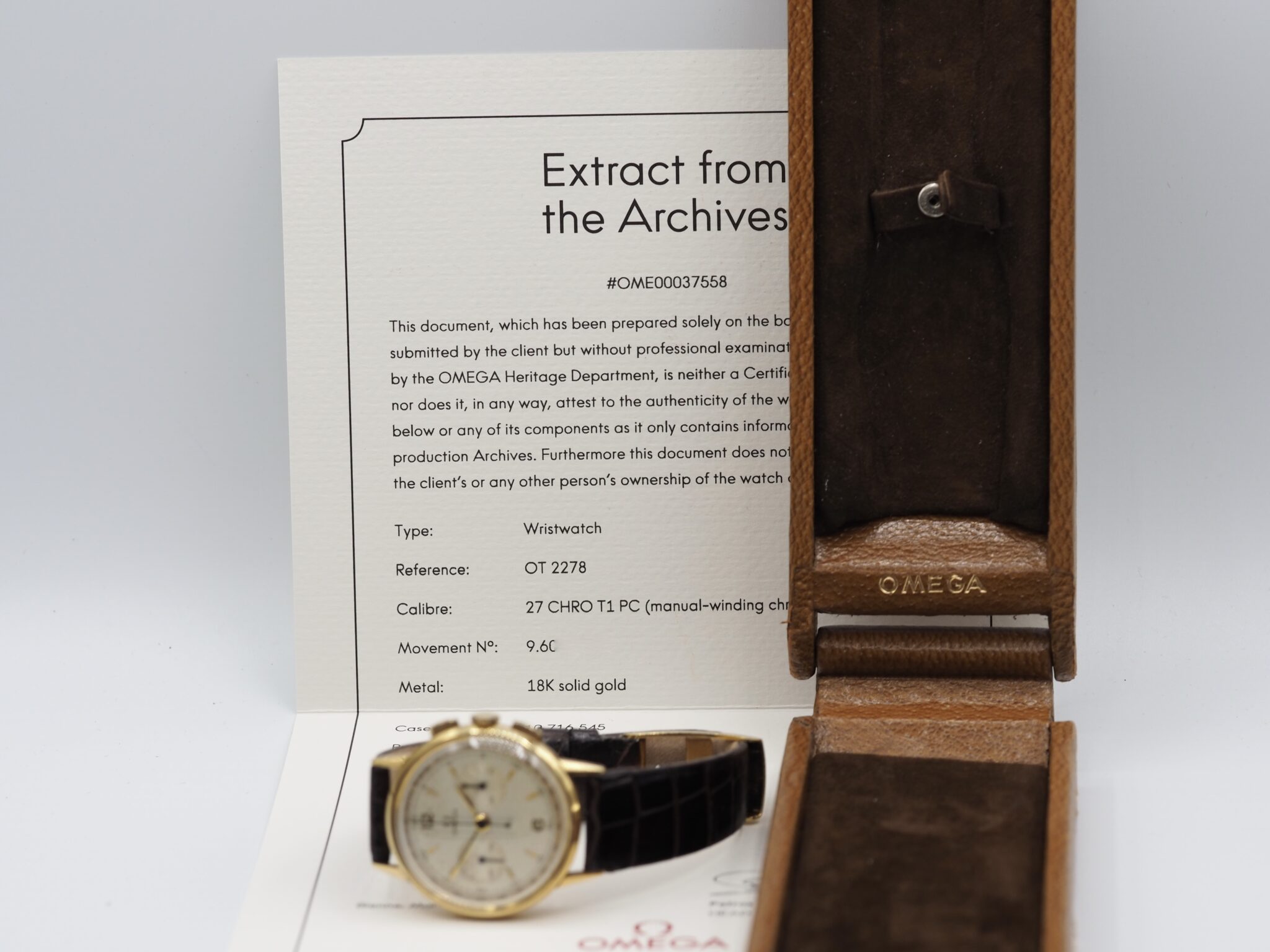 Omega Vintage – Ref. OT 2278, Gut – 3/18