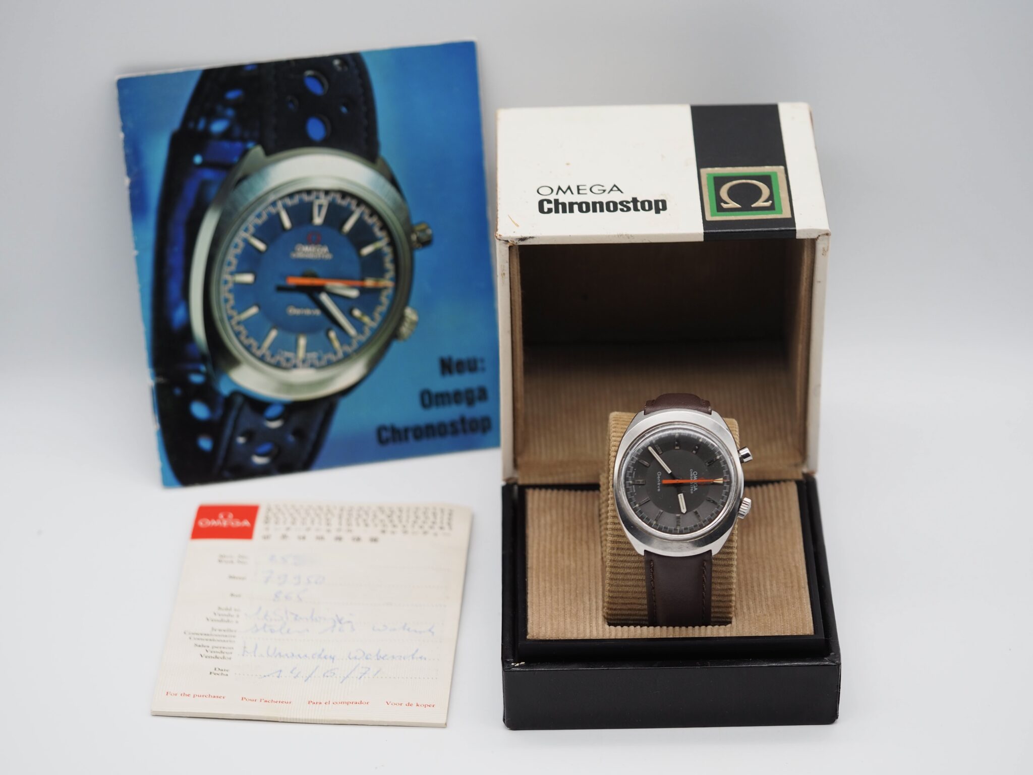 Omega Chronostop – Ref. 145.010, Gut – 2/19