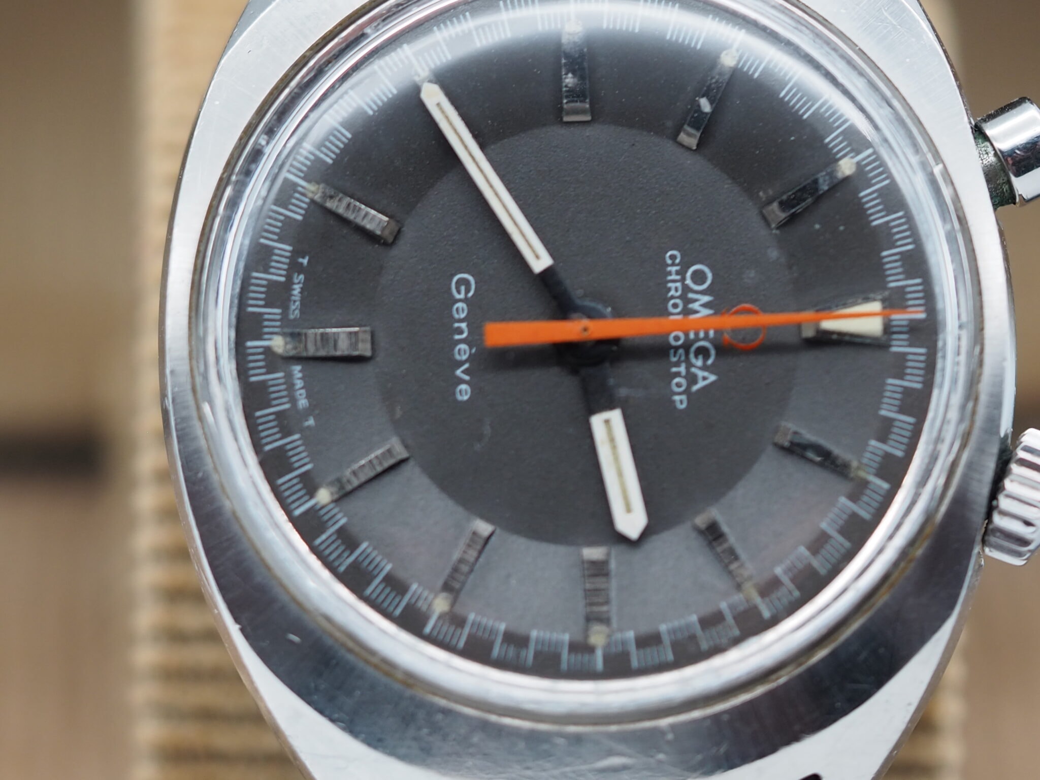 Omega Chronostop – Ref. 145.010, Gut – 8/19