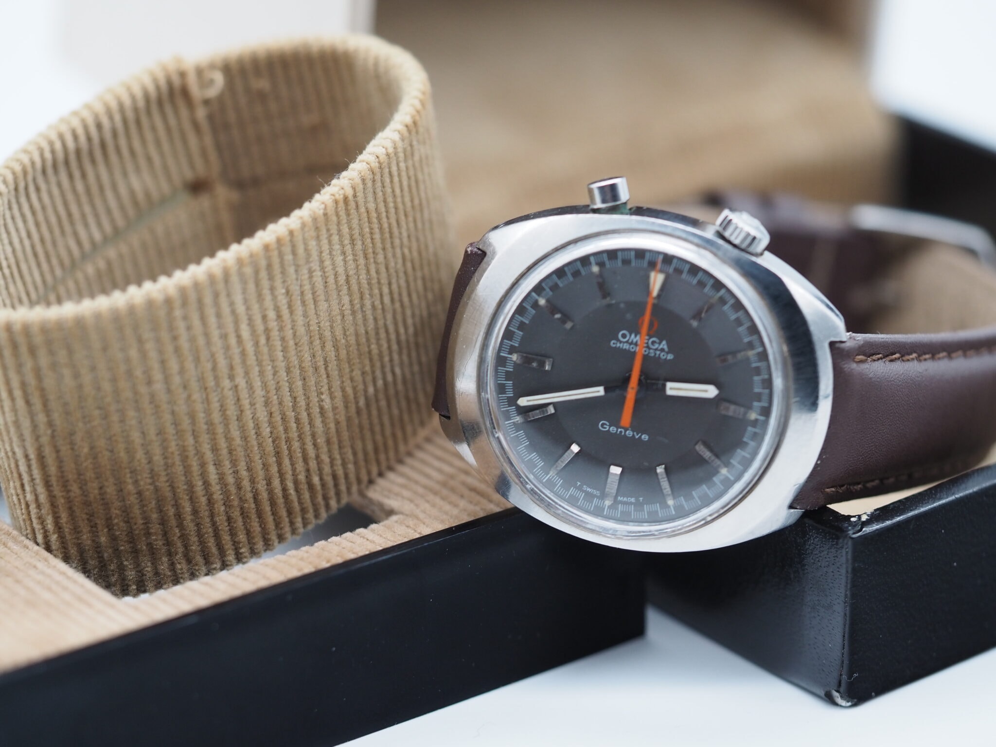 Omega Chronostop – Ref. 145.010, Gut – 18/19