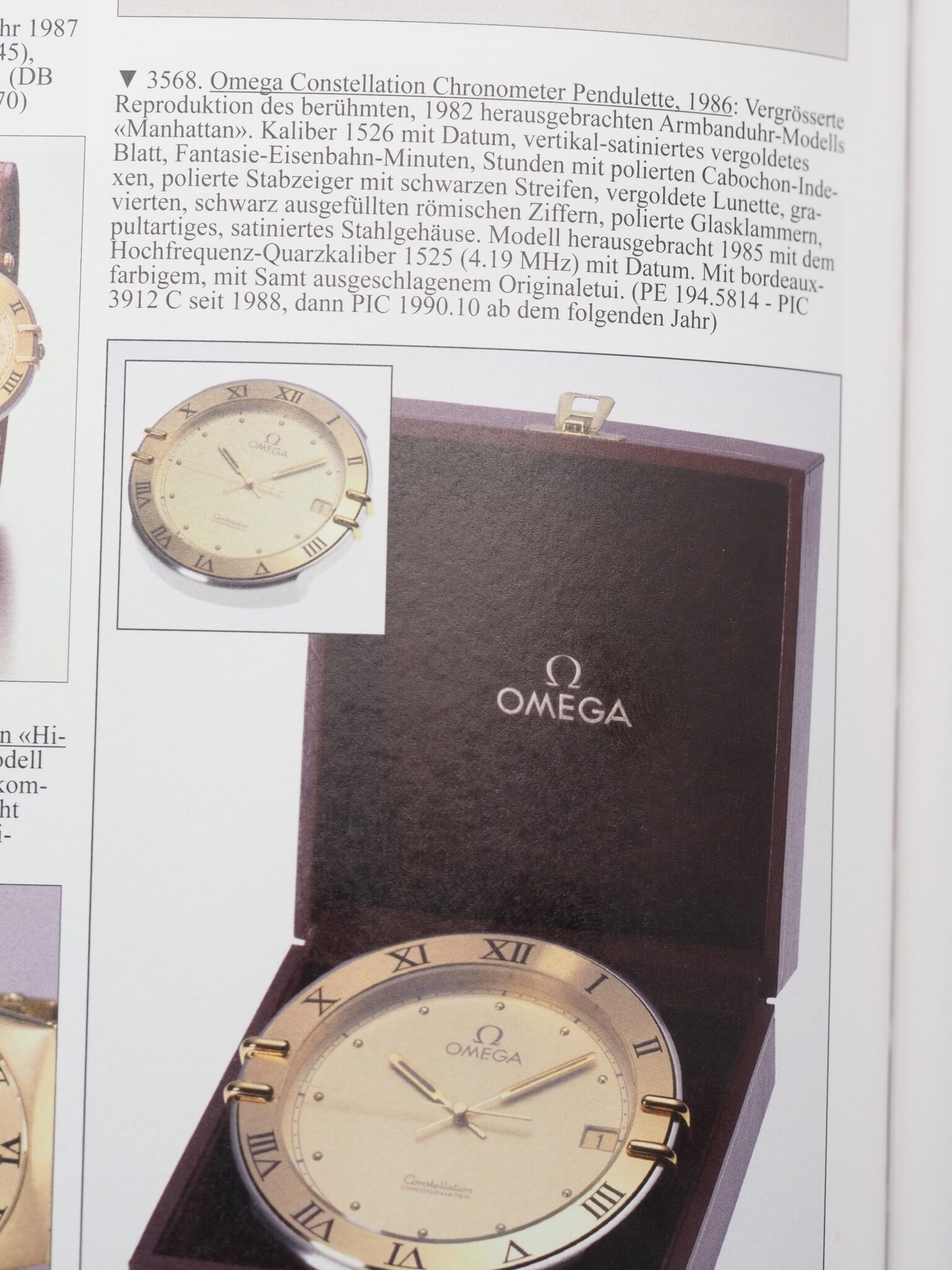 Omega Constellation – Sehr gut – 4/13