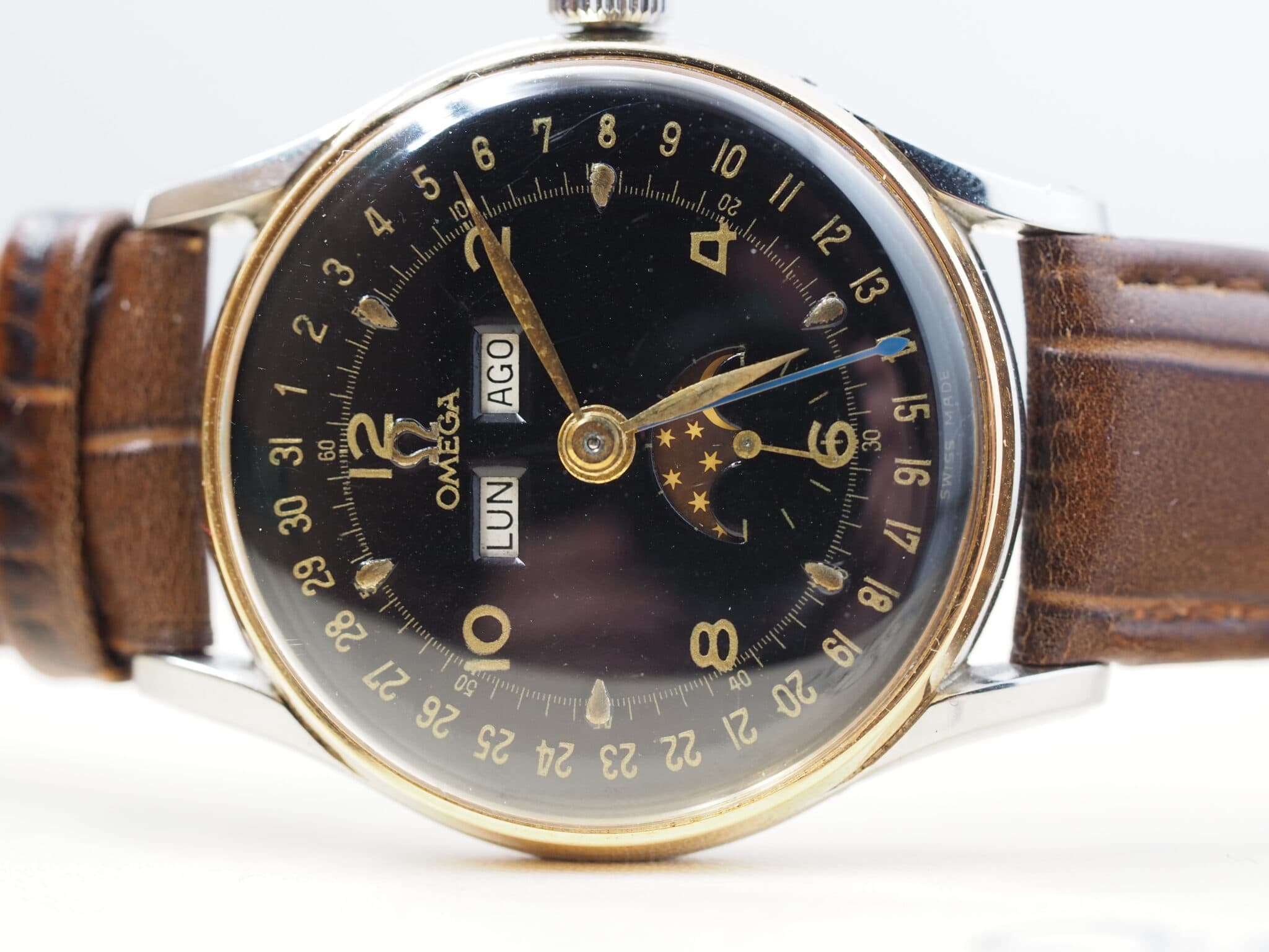 Omega Cosmic Triple Date Moonphase – Ref. 2471-2, Sehr gut – Bild 1/17