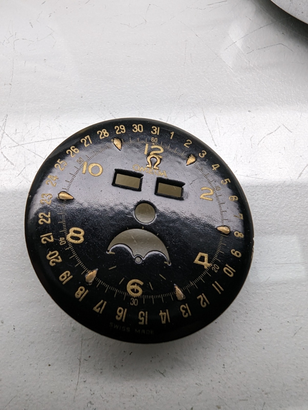Omega Cosmic Triple Date Moonphase – Ref. 2471-2, Sehr gut – 2/17
