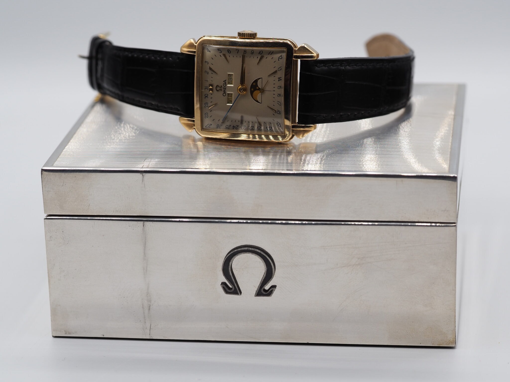 Omega Cosmic Triple Date Moonphase – Ref. OT 3944, Sehr gut – 2/24