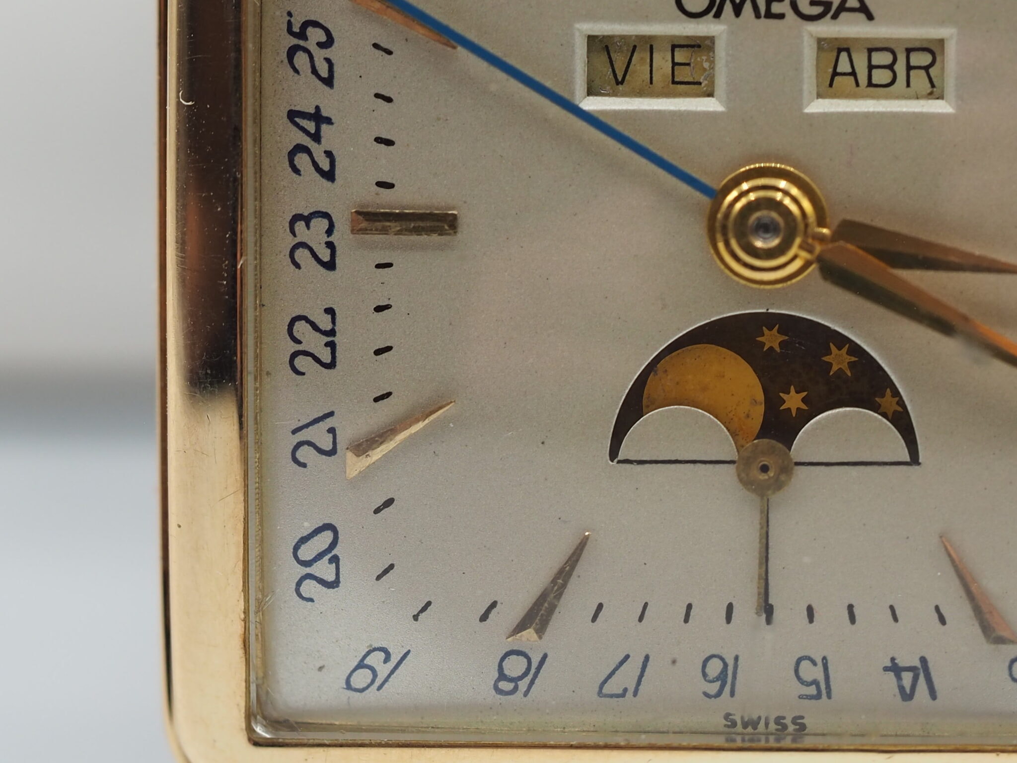 Omega Cosmic Triple Date Moonphase – Ref. OT 3944, Sehr gut – 15/24