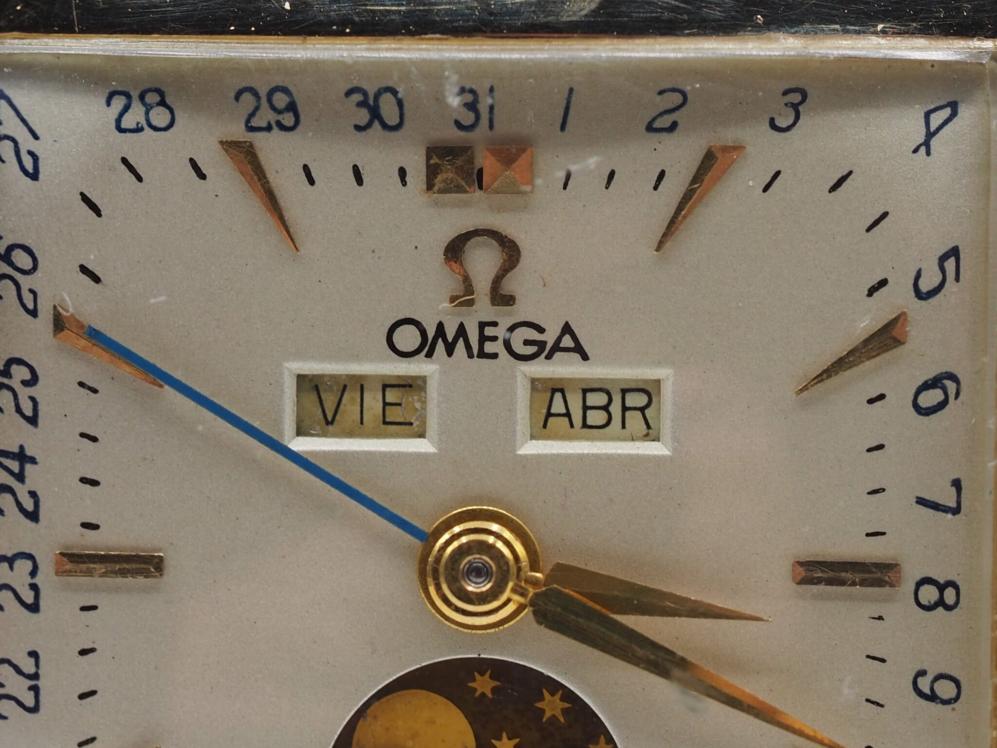 Omega Cosmic Triple Date Moonphase – Ref. OT 3944, Sehr gut – 21/24