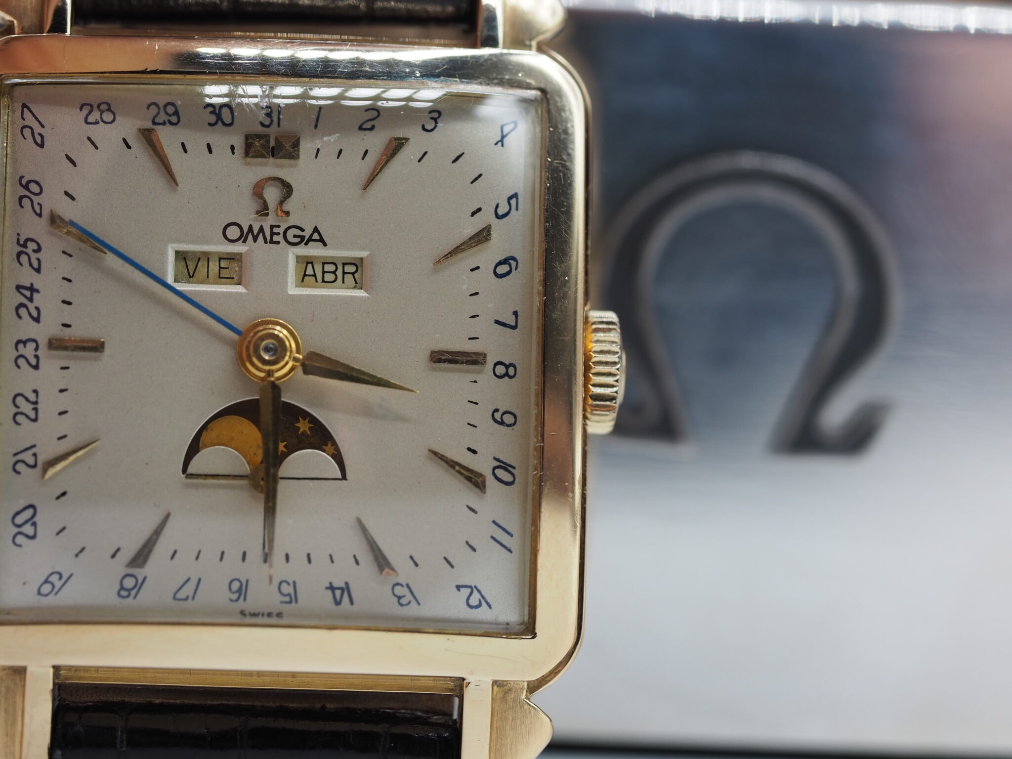 Omega Cosmic Triple Date Moonphase – Ref. OT 3944, Sehr gut – 23/24