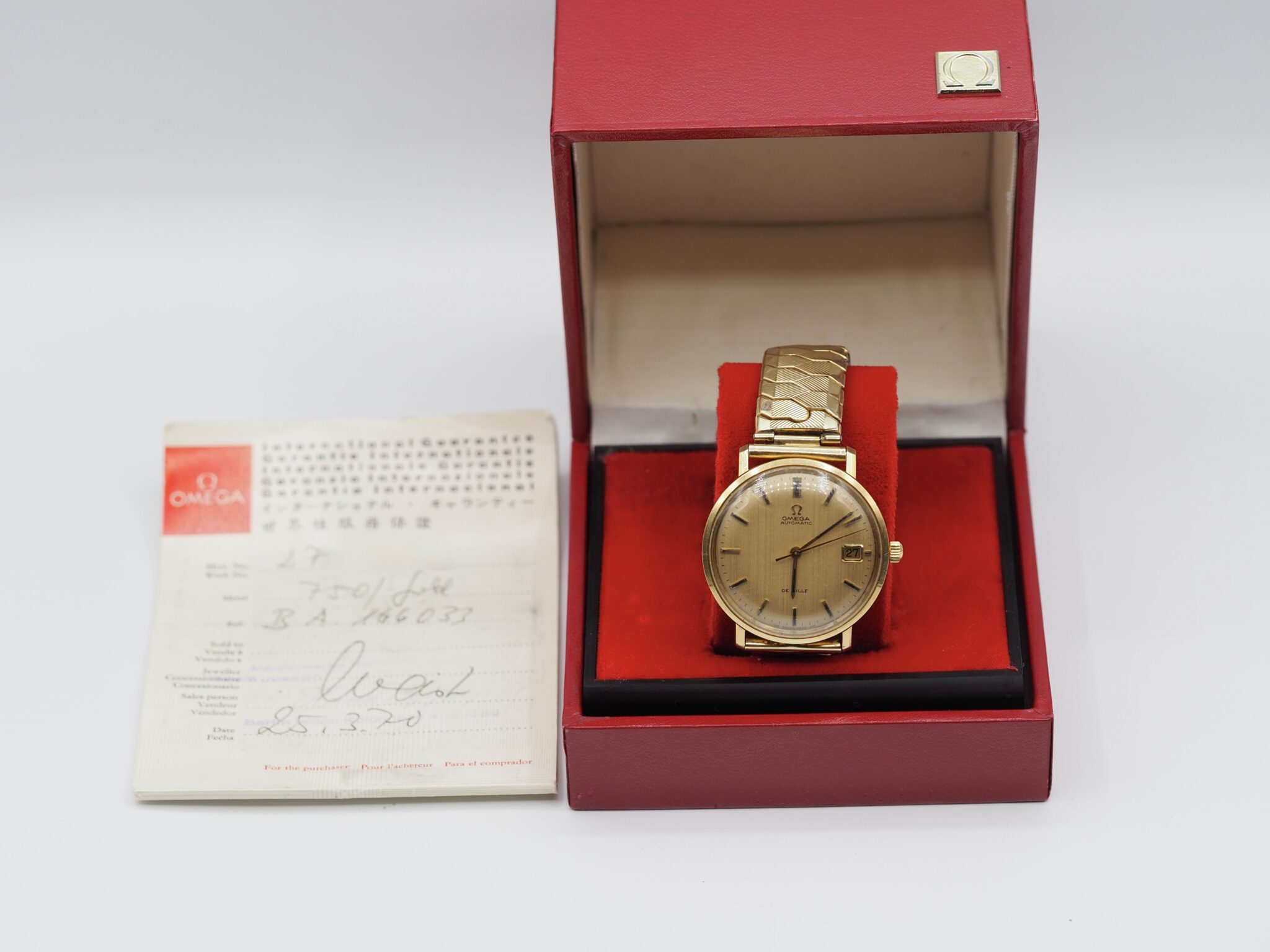 Omega De Ville – Ref. BA 166.033, Gebraucht – 2/18