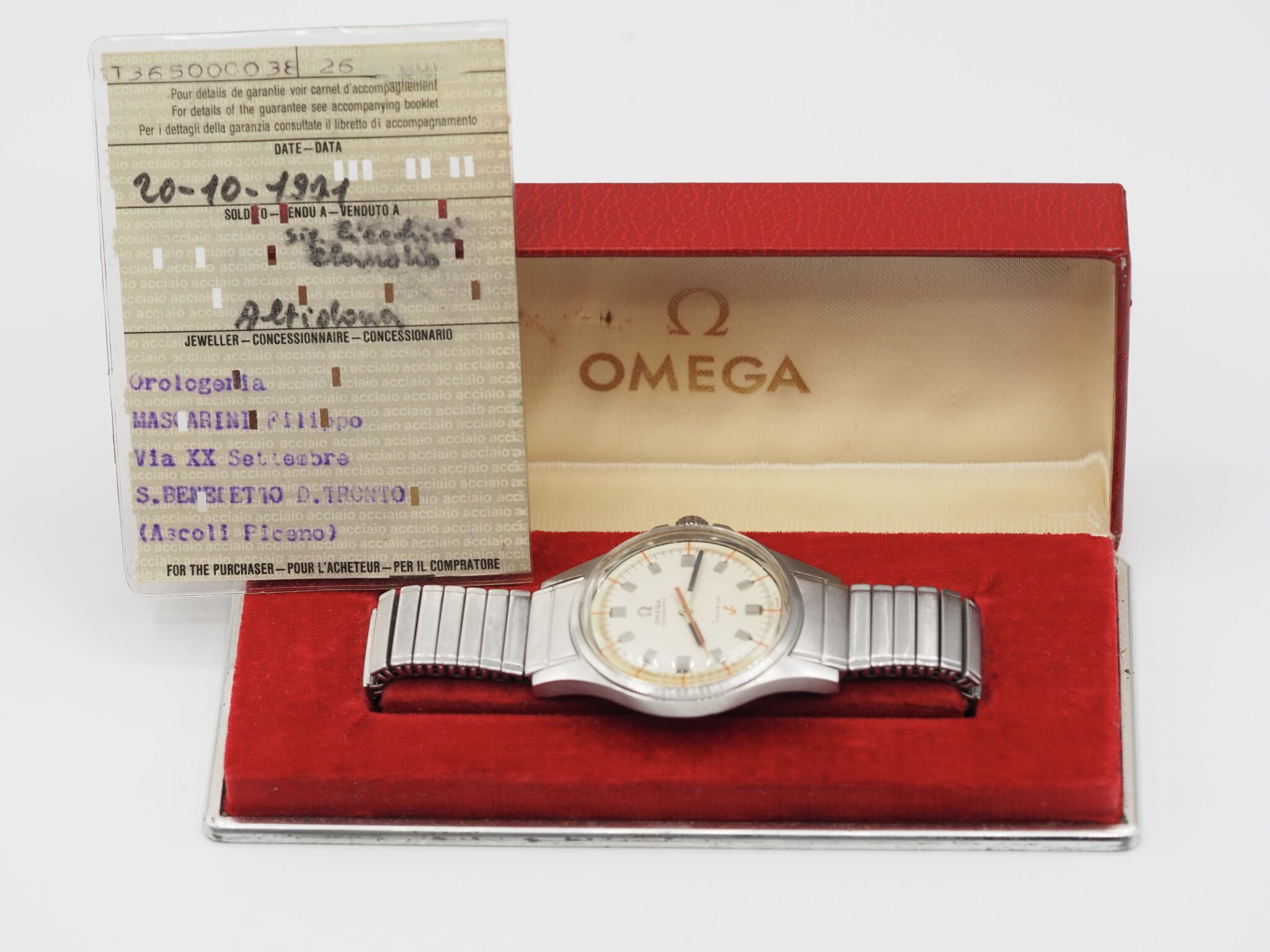 Omega Admiralty Anchor – Ref. 165.038, Gut – 5/21
