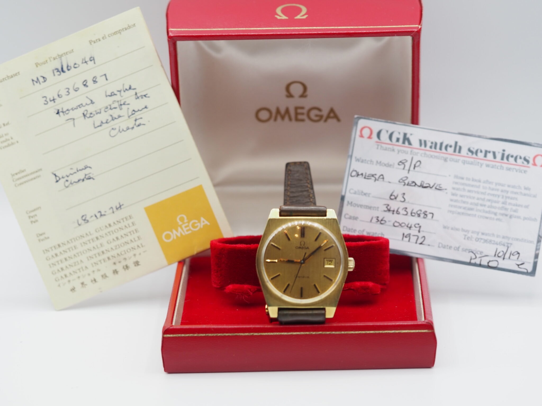 Omega Geneve – Ref. 1360049, Sehr gut – 1/16