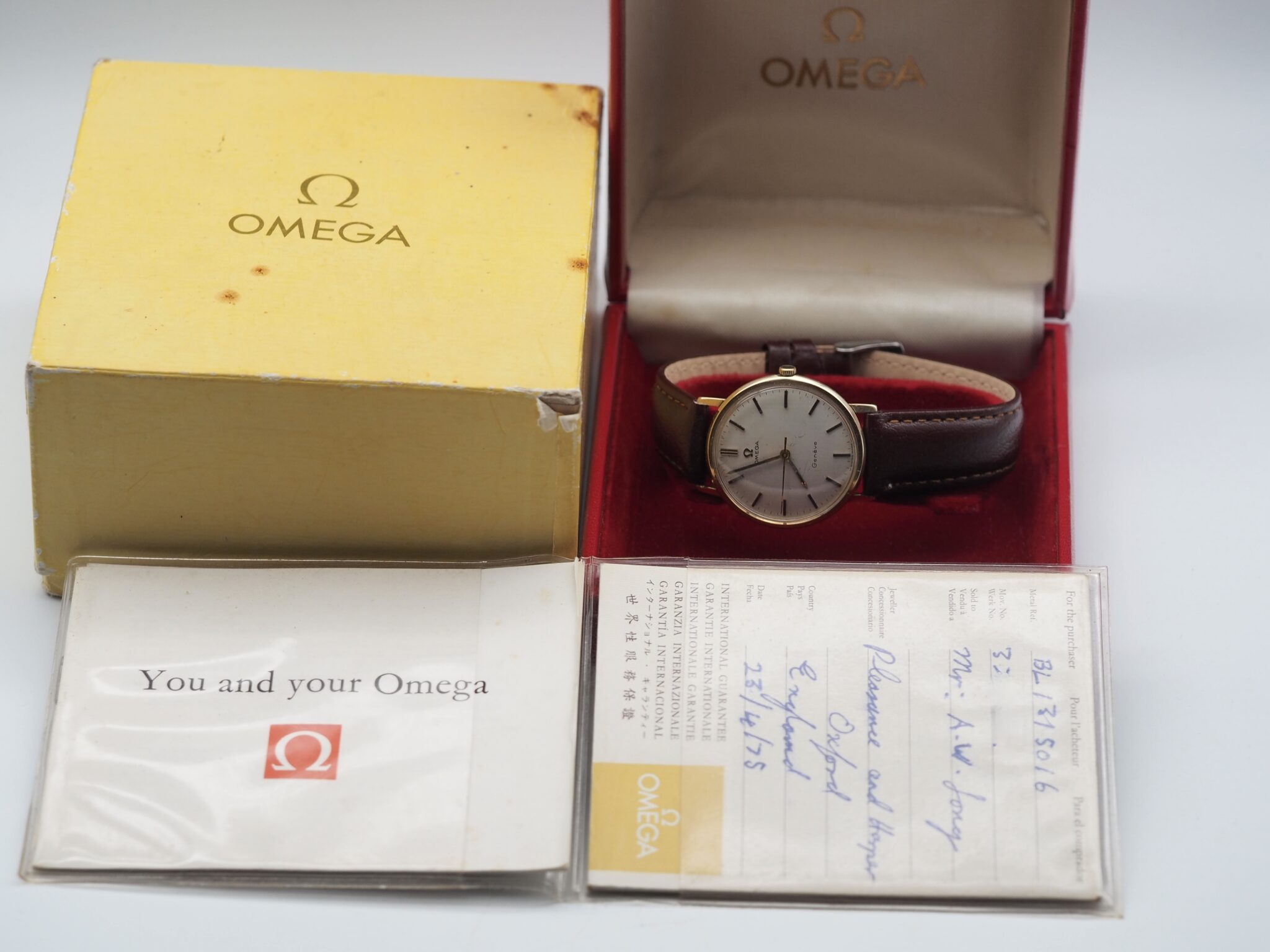 Omega Geneve – Ref. BL131.5016, Gut – 3/16