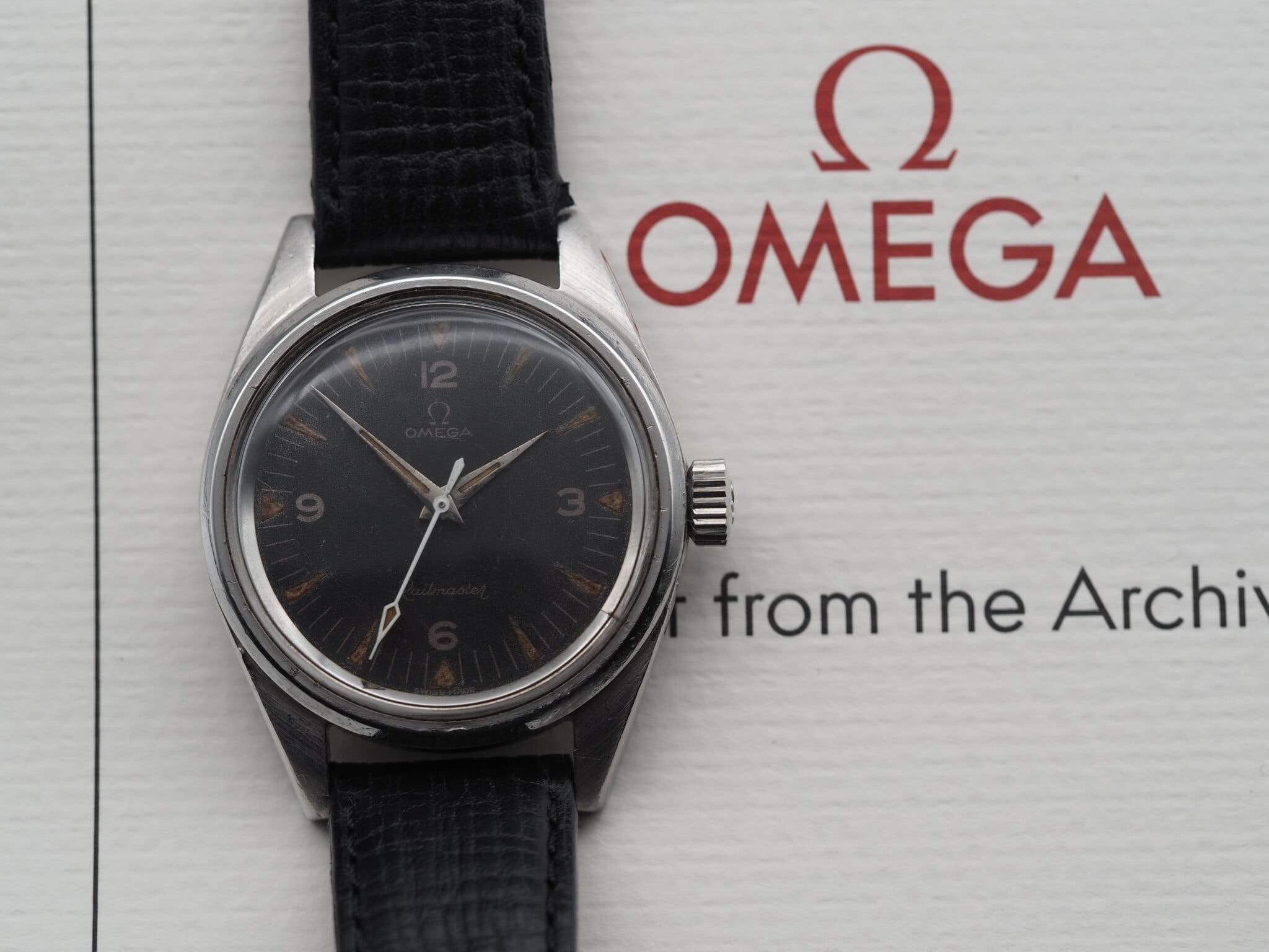 Omega Railmaster – Ref. 135.004-63, Gut – 14/16