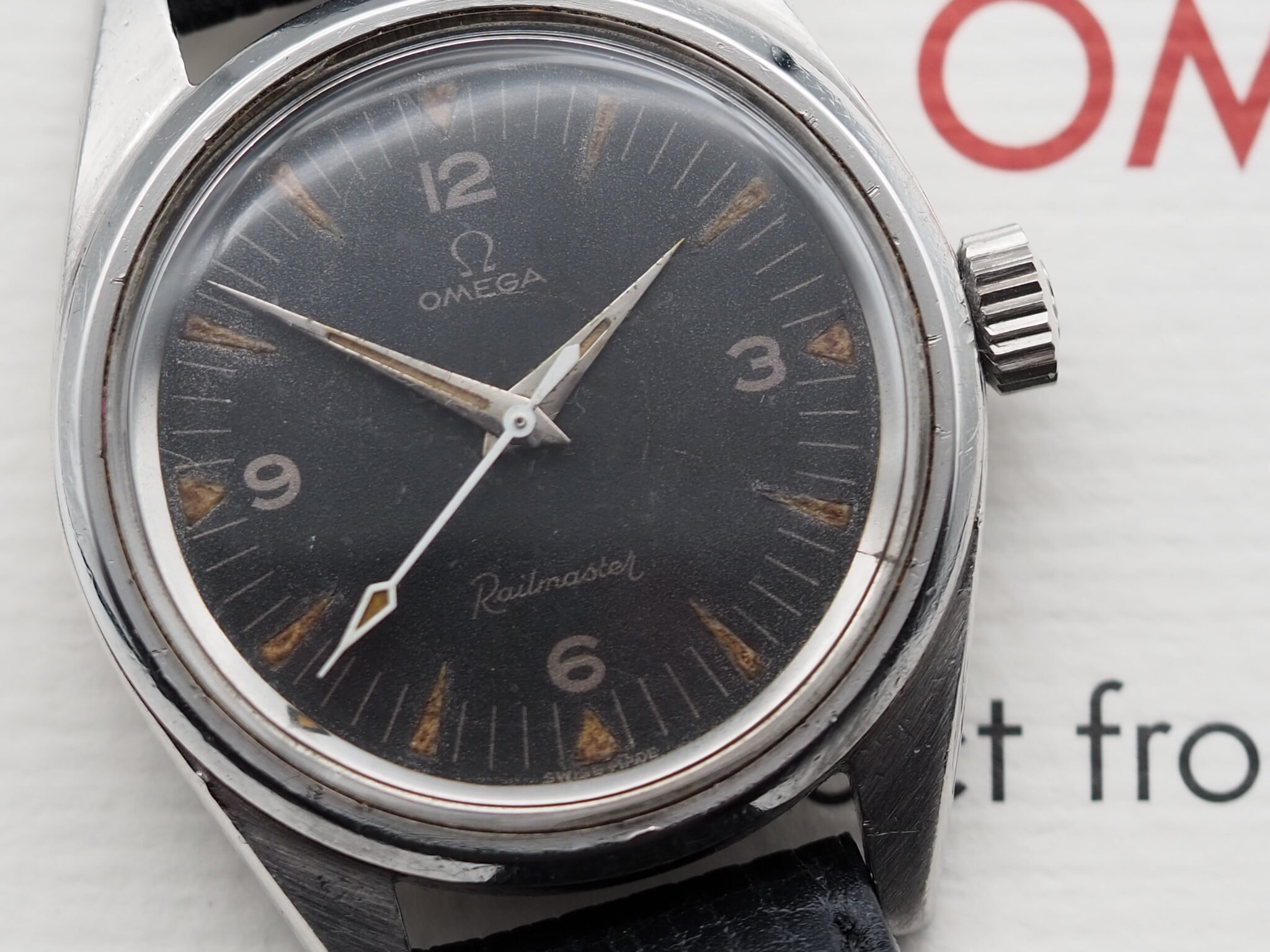 Omega Railmaster – Ref. 135.004-63, Gut – 16/16