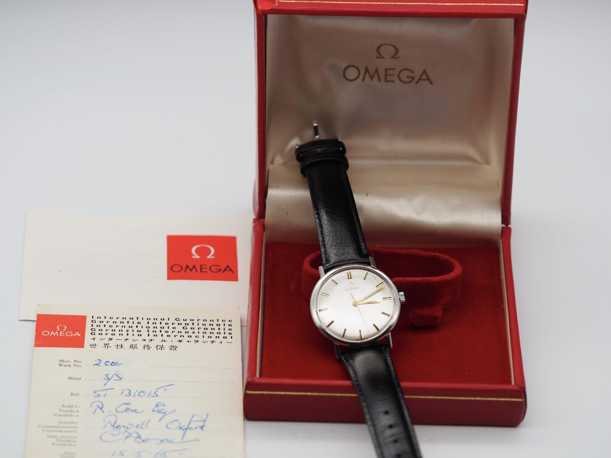 Omega Ref. Kaliber 600, aus 1965 – Ref. 131.015, Gut – 4/13
