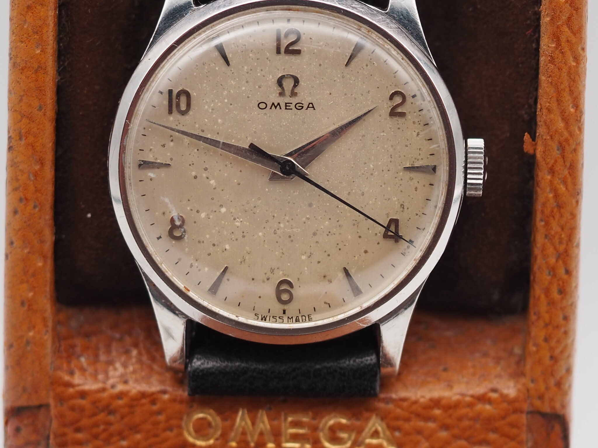 Omega Ref. England, Kaliber 283, aus ca. 1953 – Ref. Dennison, good – 2/15