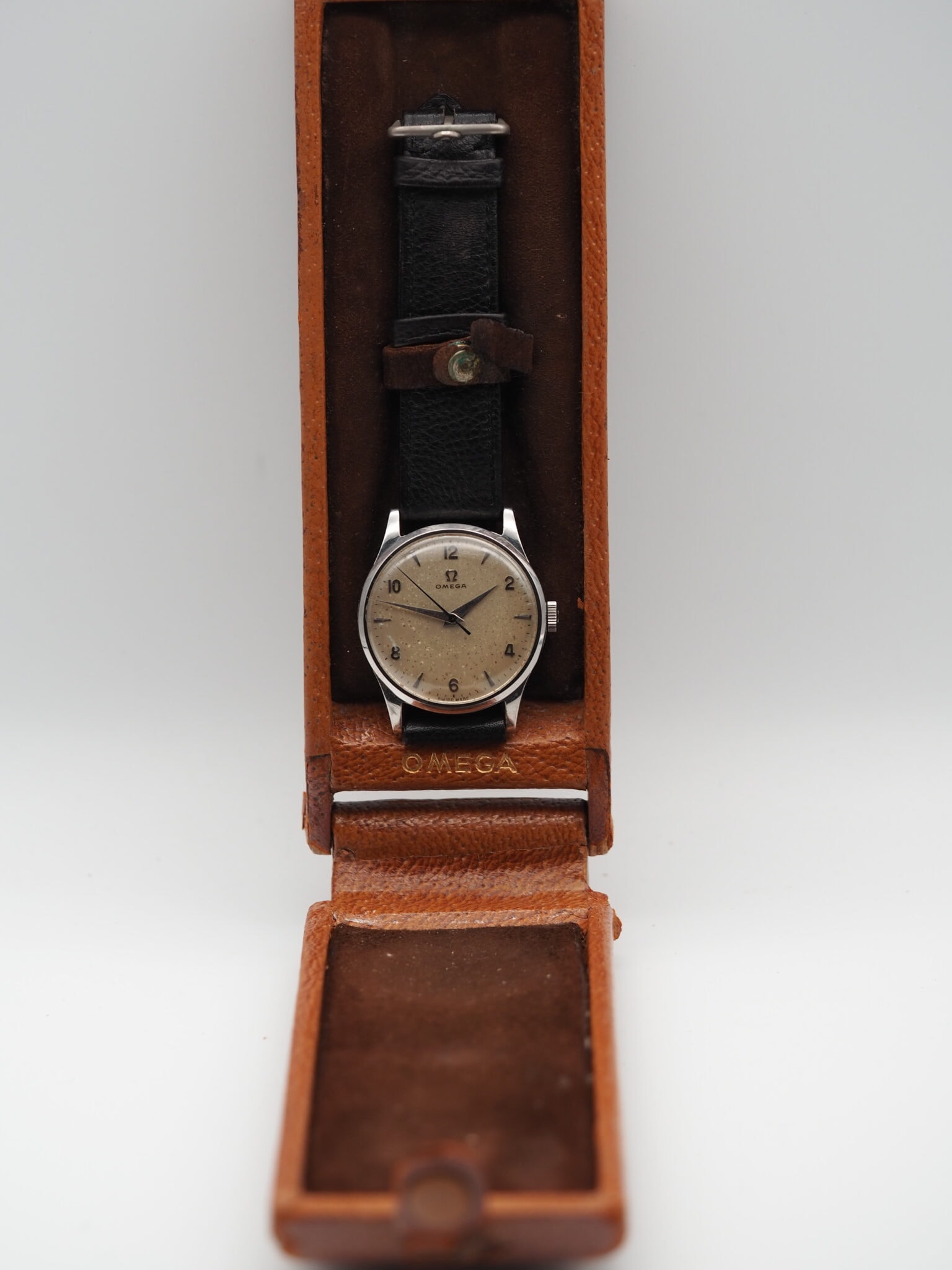 Omega Ref. England, Kaliber 283, aus ca. 1953 – Ref. Dennison, good – 15/15