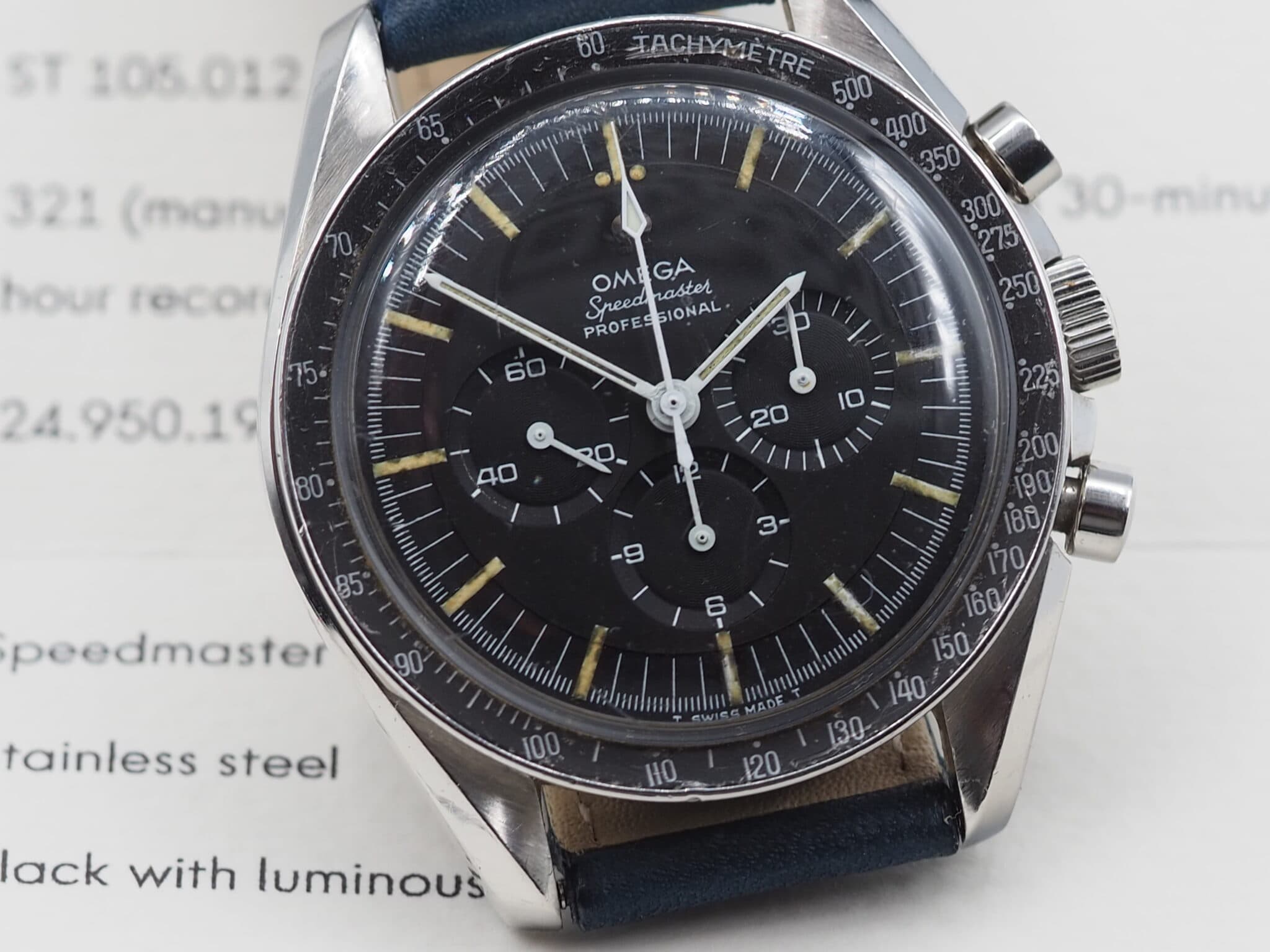 Omega Speedmaster – Ref. 105.012-66, Gut