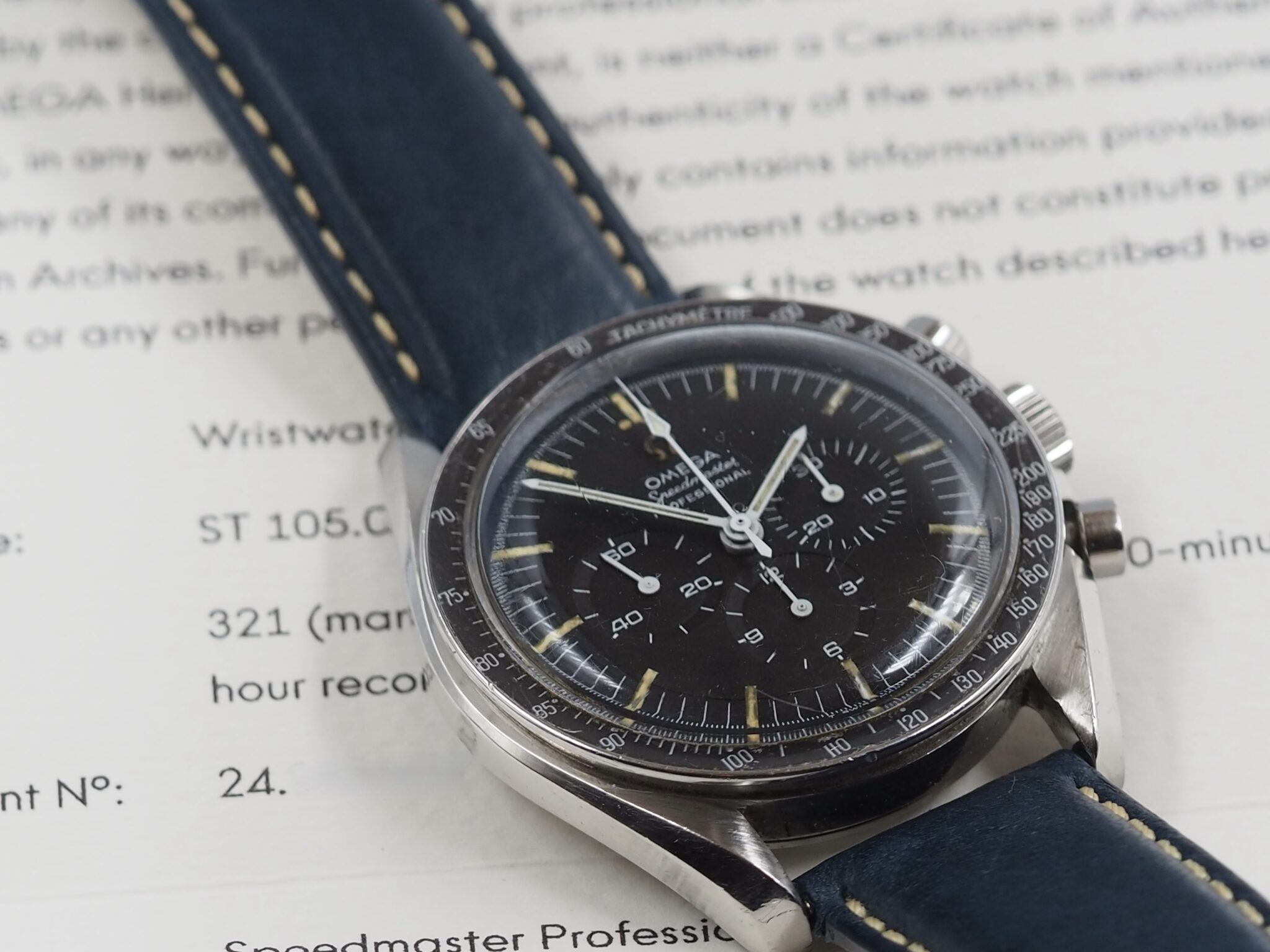 Omega Speedmaster – Ref. 105.012-66, Gut – 3/19