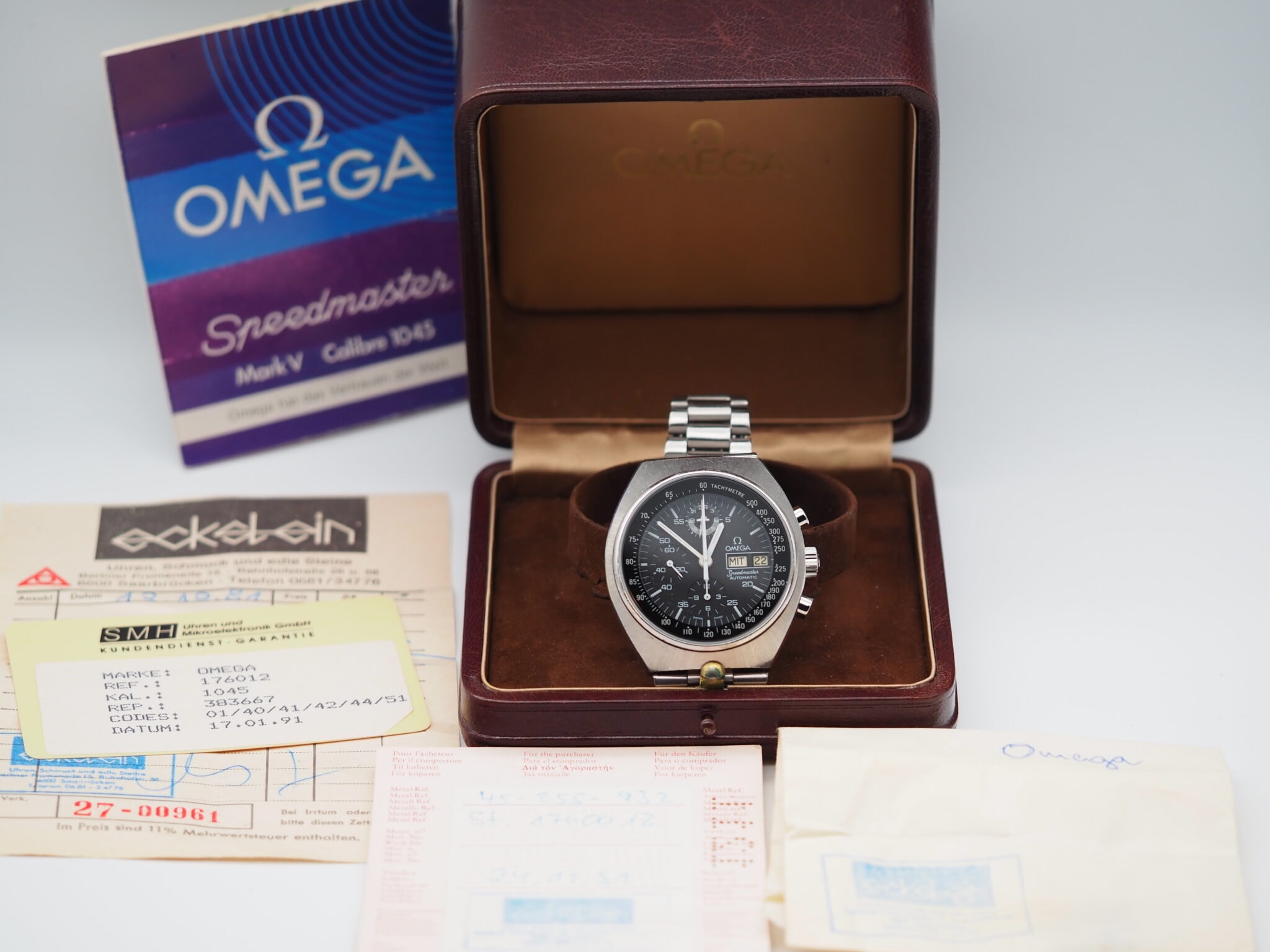 Omega Speedmaster – Ref. ST176.0012, Wie neu – 3/16