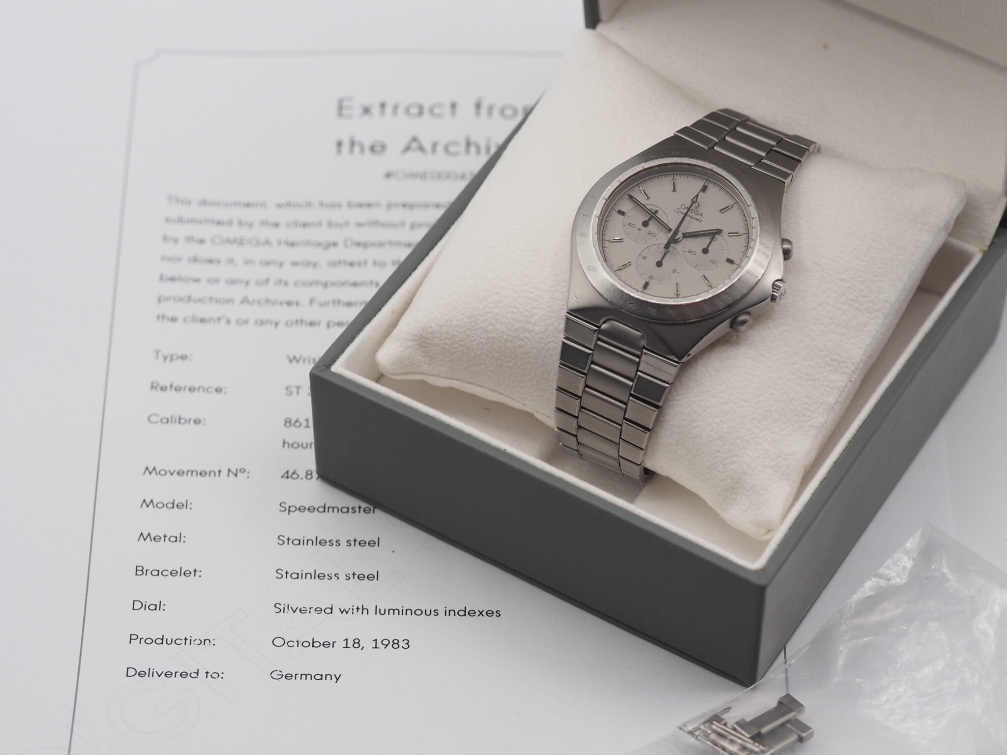 Omega Teutonic – Ref. ST345.0803, Gut – 1/13