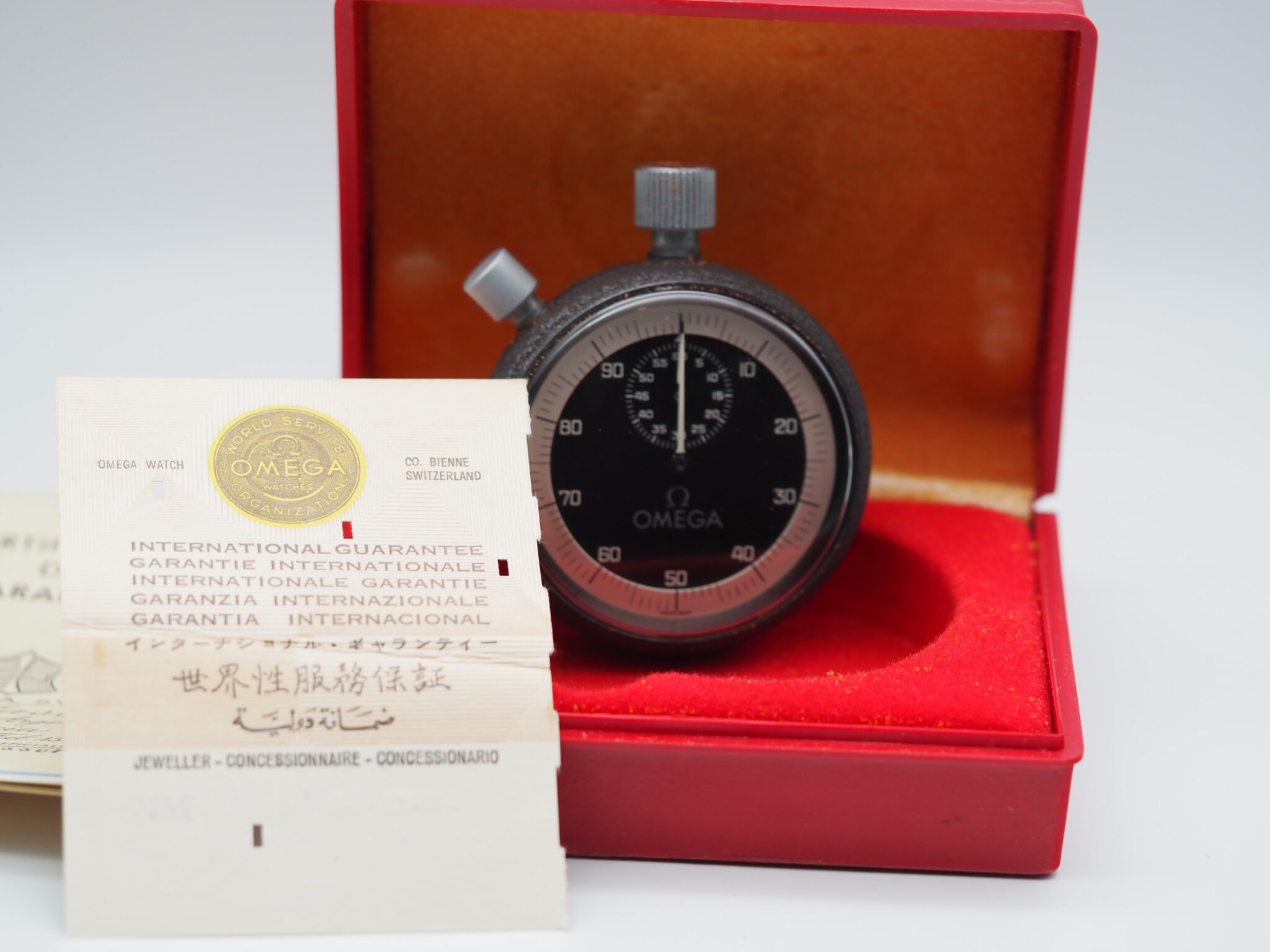 Omega Stopwatch FIFA – Ref. MG 6351, MG 6301, MG 6404, Gut – 7/16