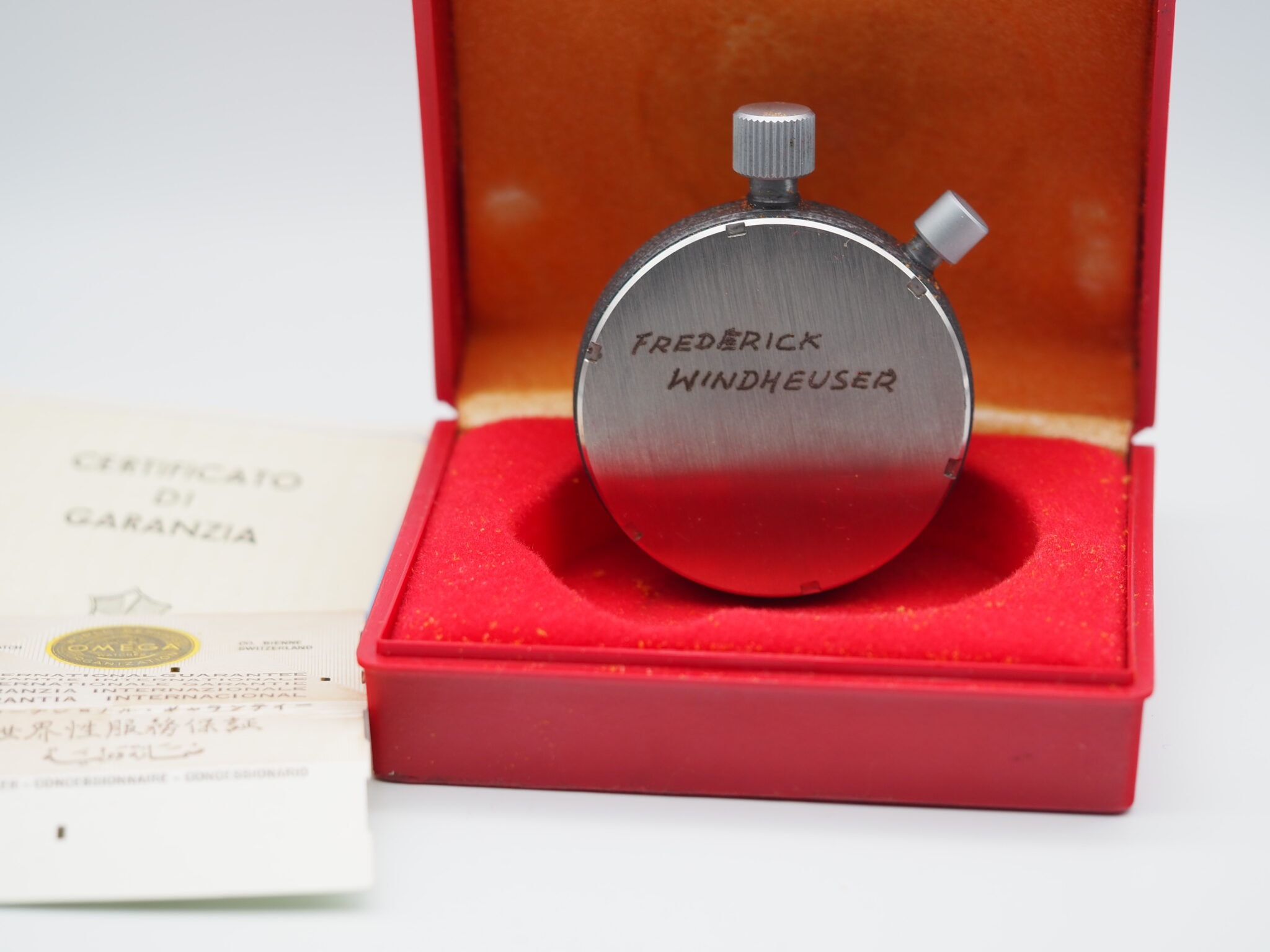 Omega Stopwatch FIFA – Ref. MG 6351, MG 6301, MG 6404, Gut – 14/16
