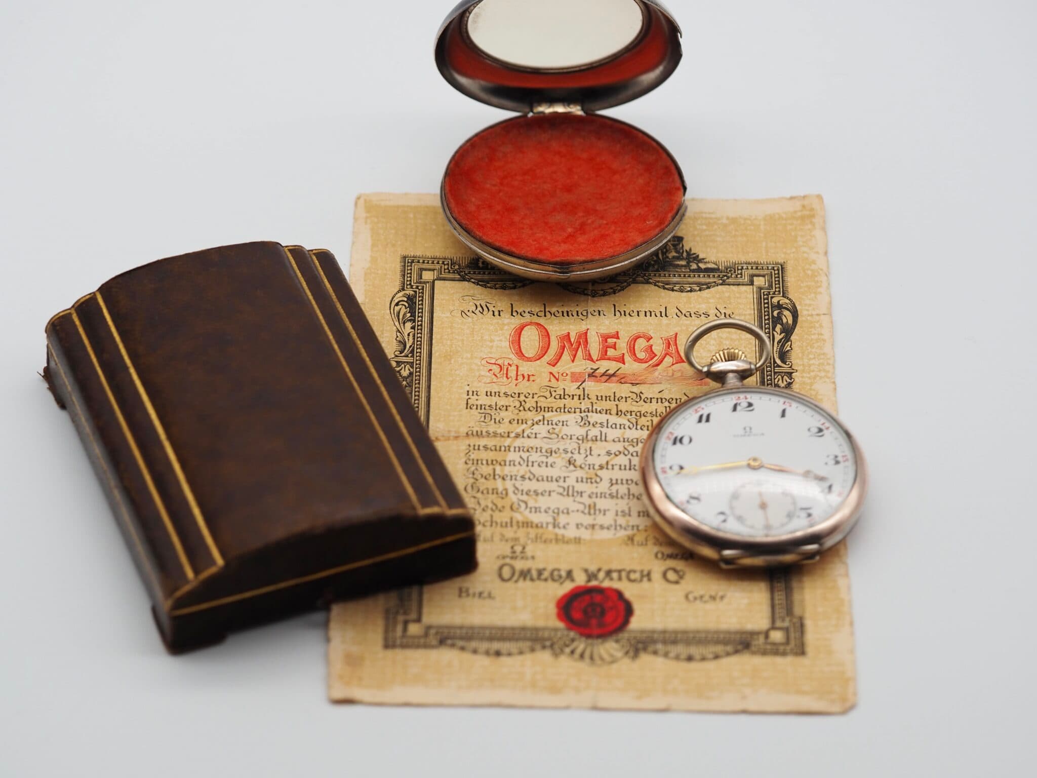 Omega Taschenuhr Art Deco – Gut