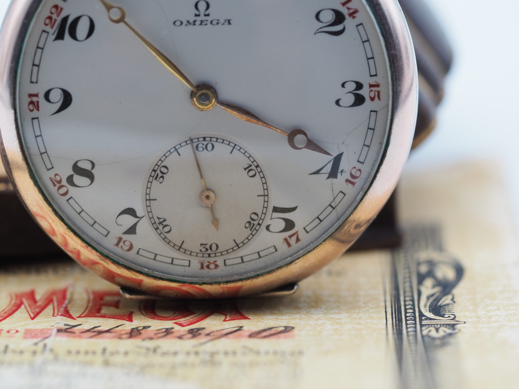 Omega Taschenuhr Art Deco – Gut – 13/27