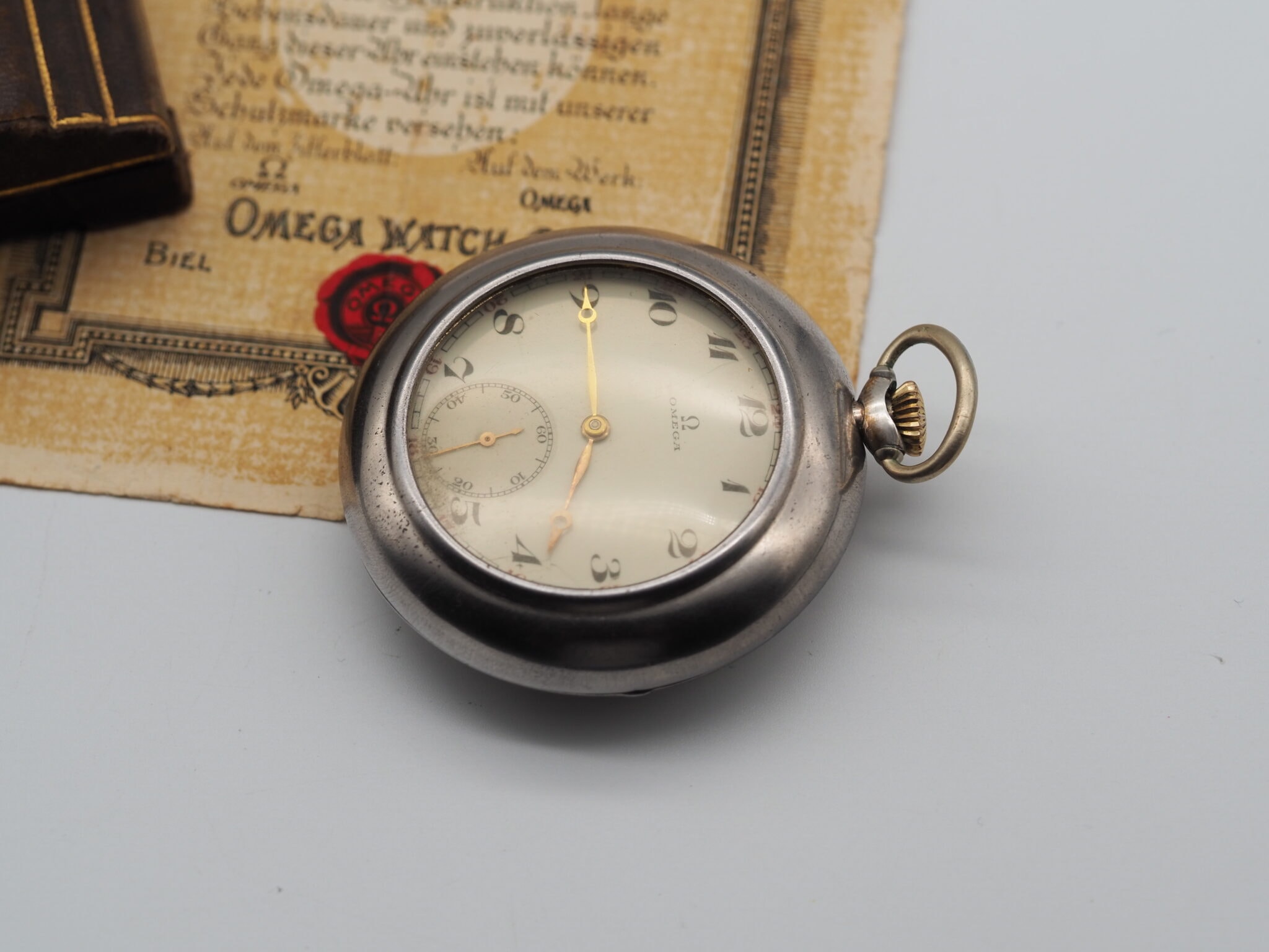 Omega Taschenuhr Art Deco – Gut – 15/27