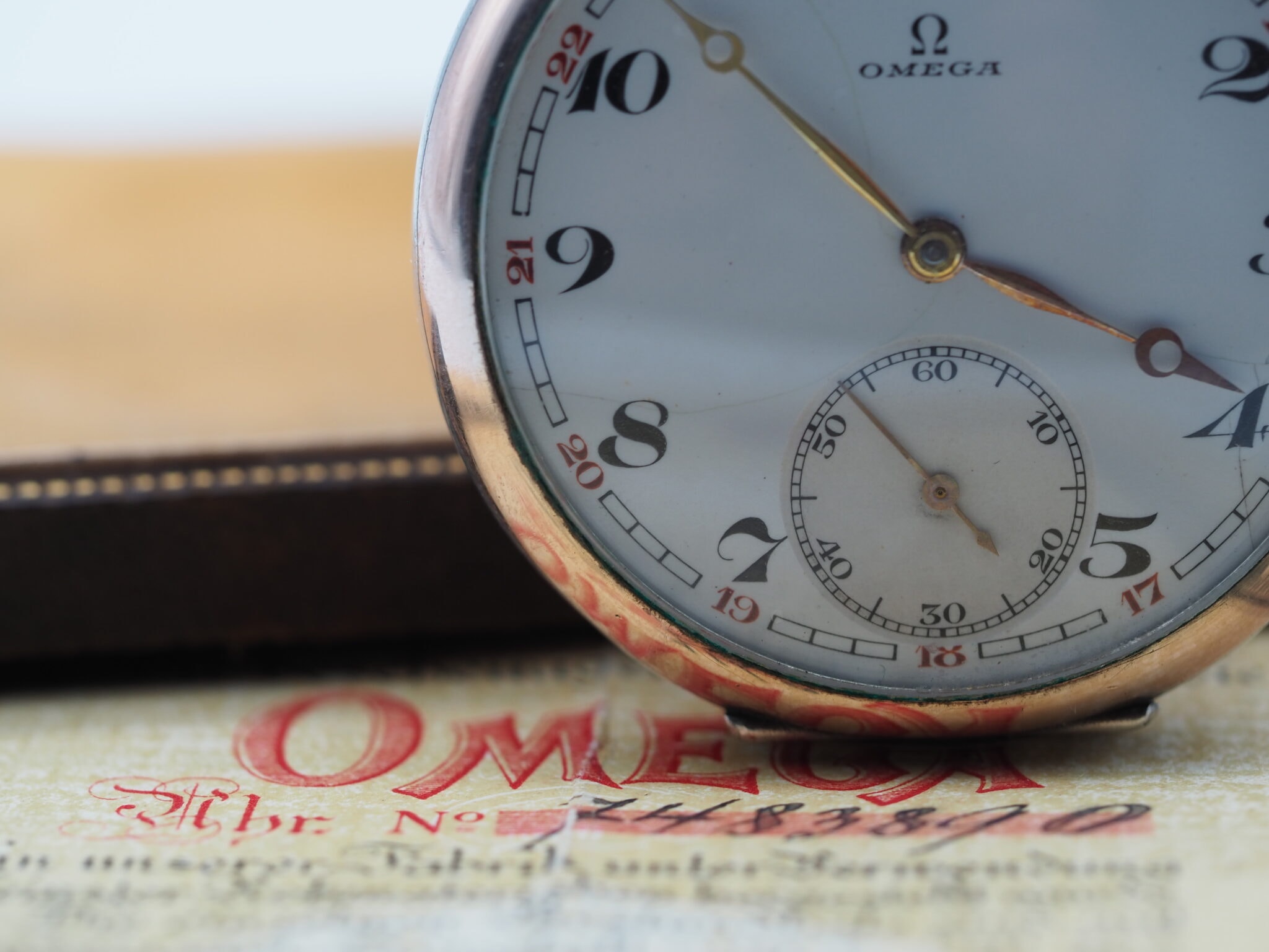 Omega Taschenuhr Art Deco – Gut – 19/27