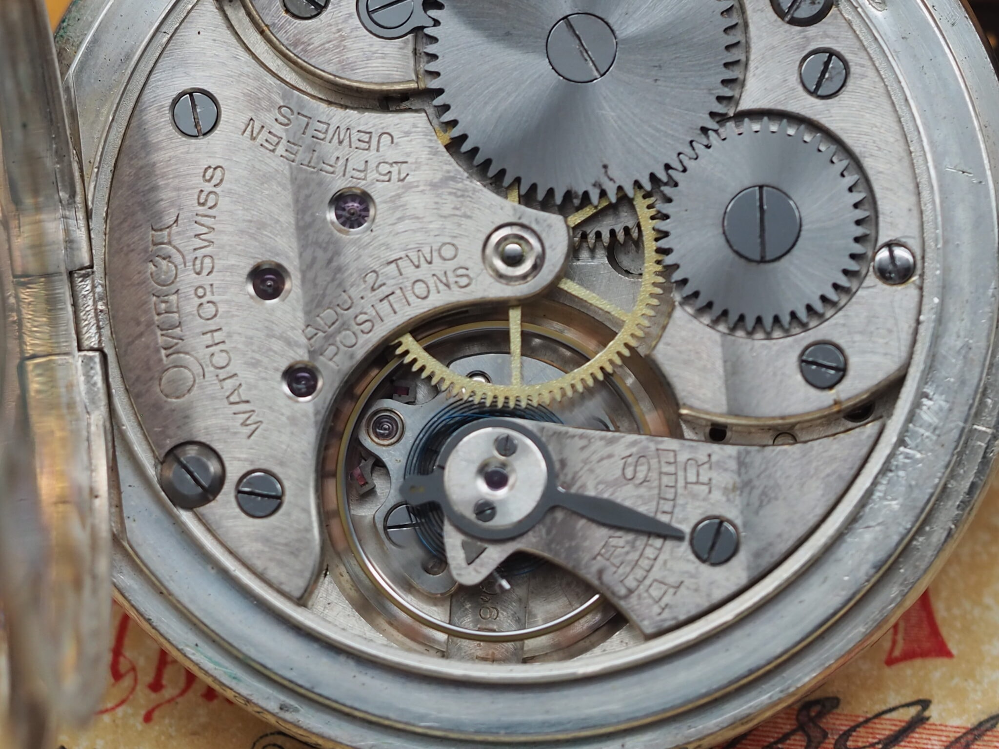 Omega Taschenuhr Art Deco – Gut – 20/27