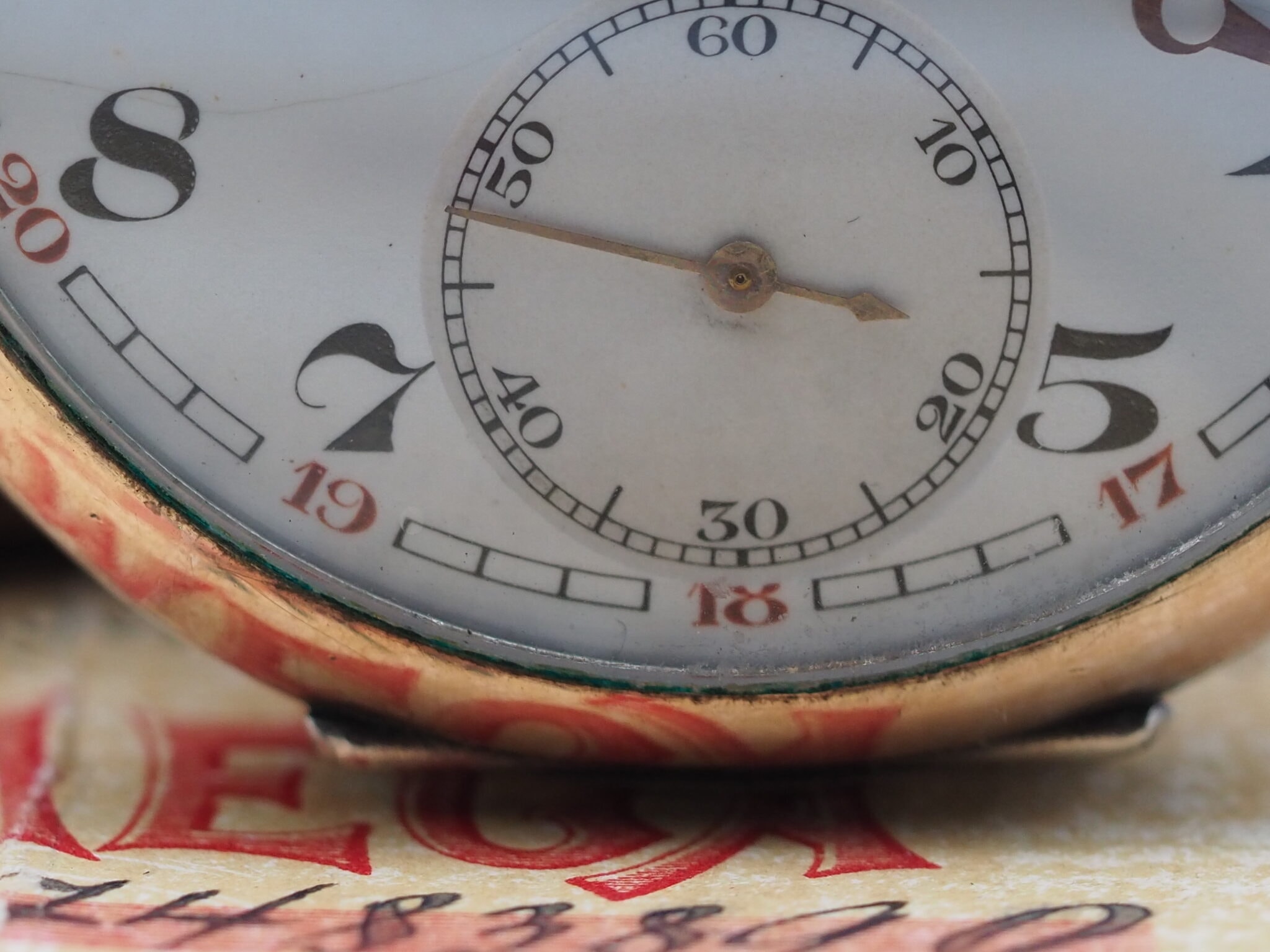 Omega Taschenuhr Art Deco – Gut – 22/27