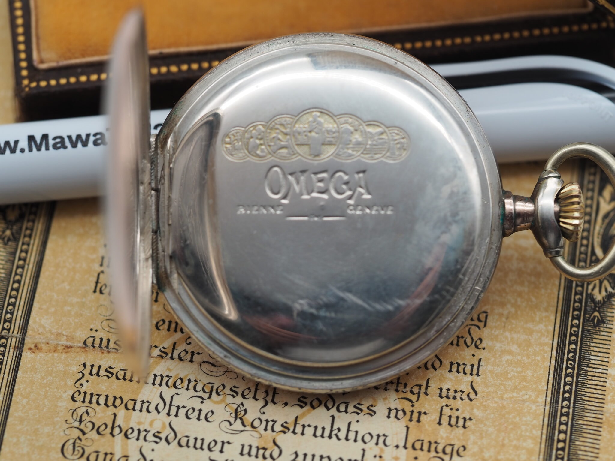 Omega Taschenuhr Art Deco – Gut – 23/27